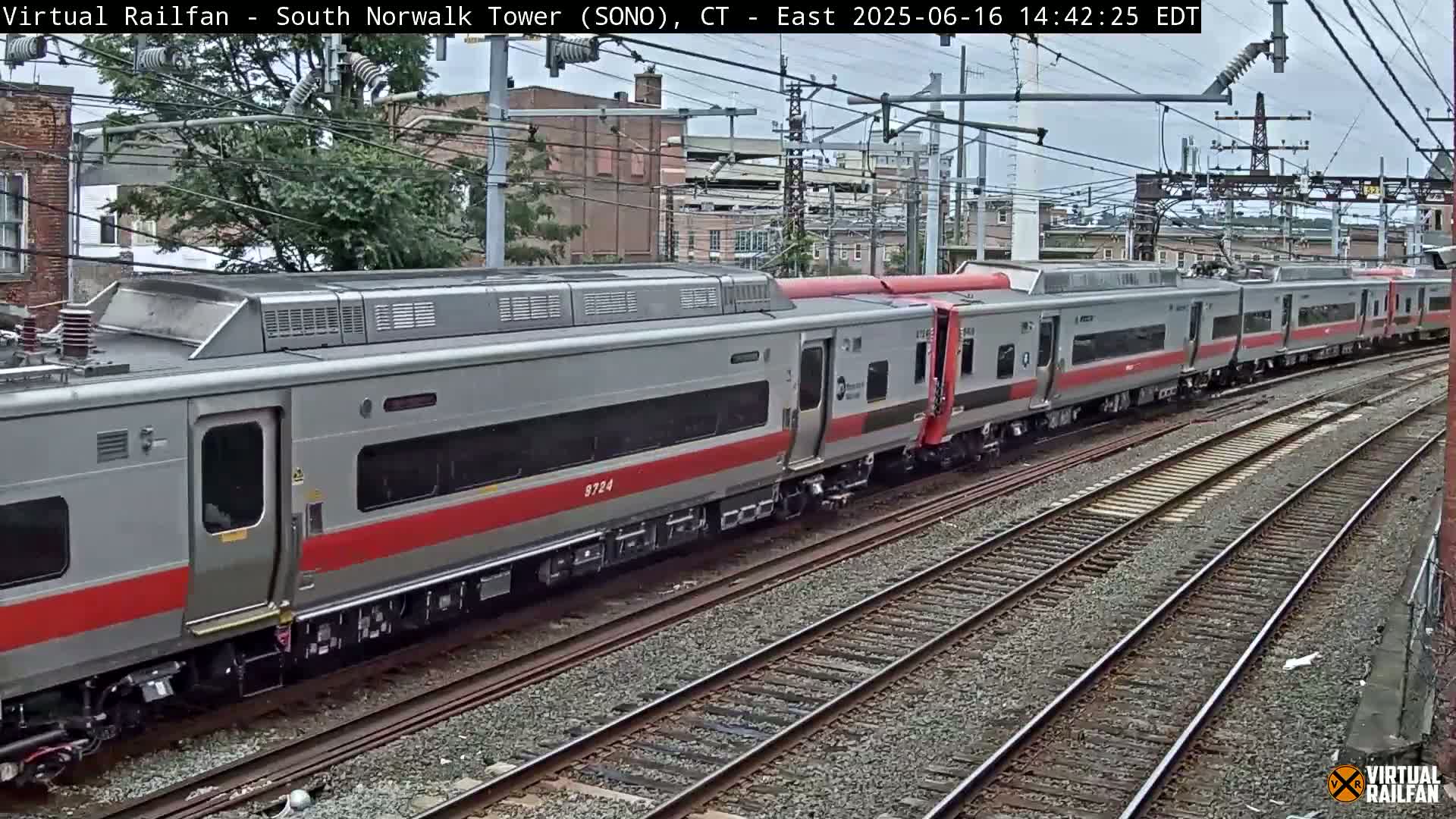 Norwalk  Railway Bridge Junction Live Cam - Norwalk, Fairfield, Connecticut, USA
