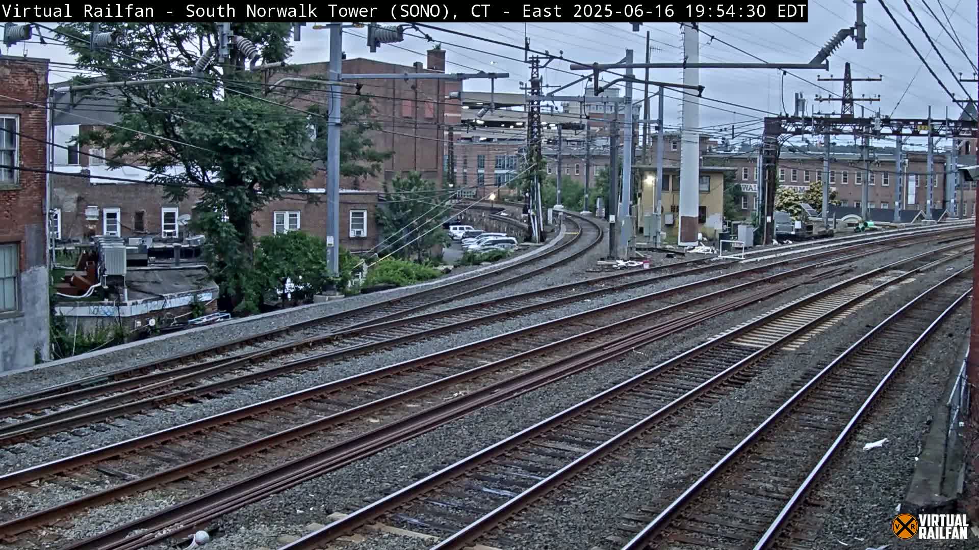 Norwalk  Railway Bridge Junction Live Cam - Norwalk, Fairfield, Connecticut, USA
