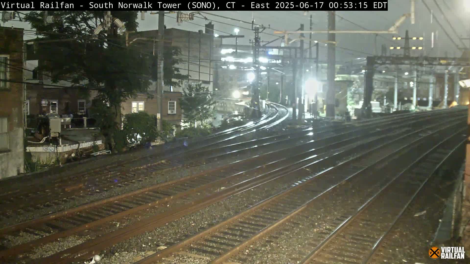 Norwalk  Railway Bridge Junction Live Cam - Norwalk, Fairfield, Connecticut, USA