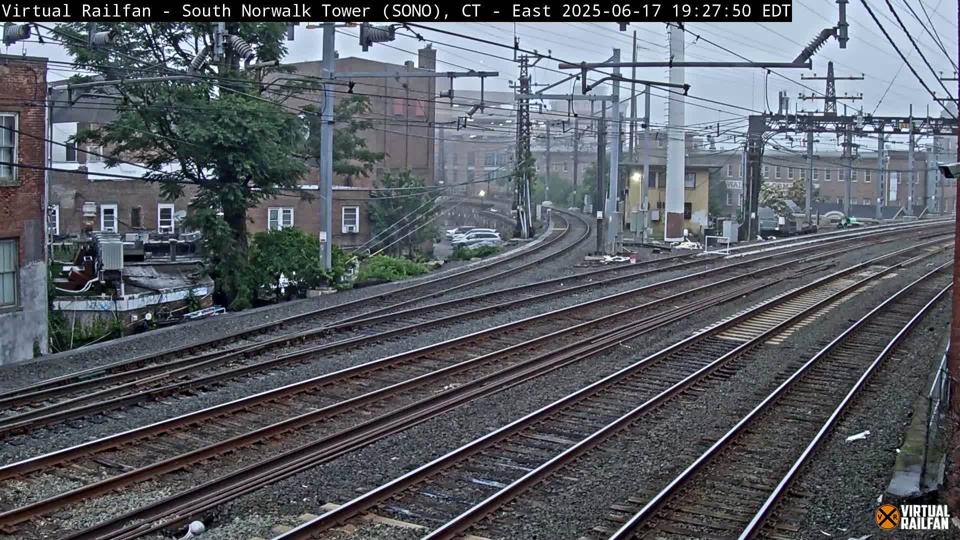 Norwalk  Railway Bridge Junction Live Cam - Norwalk, Fairfield, Connecticut, USA