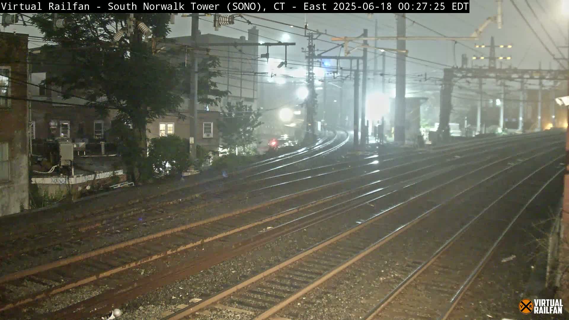 Norwalk  Railway Bridge Junction Live Cam - Norwalk, Fairfield, Connecticut, USA