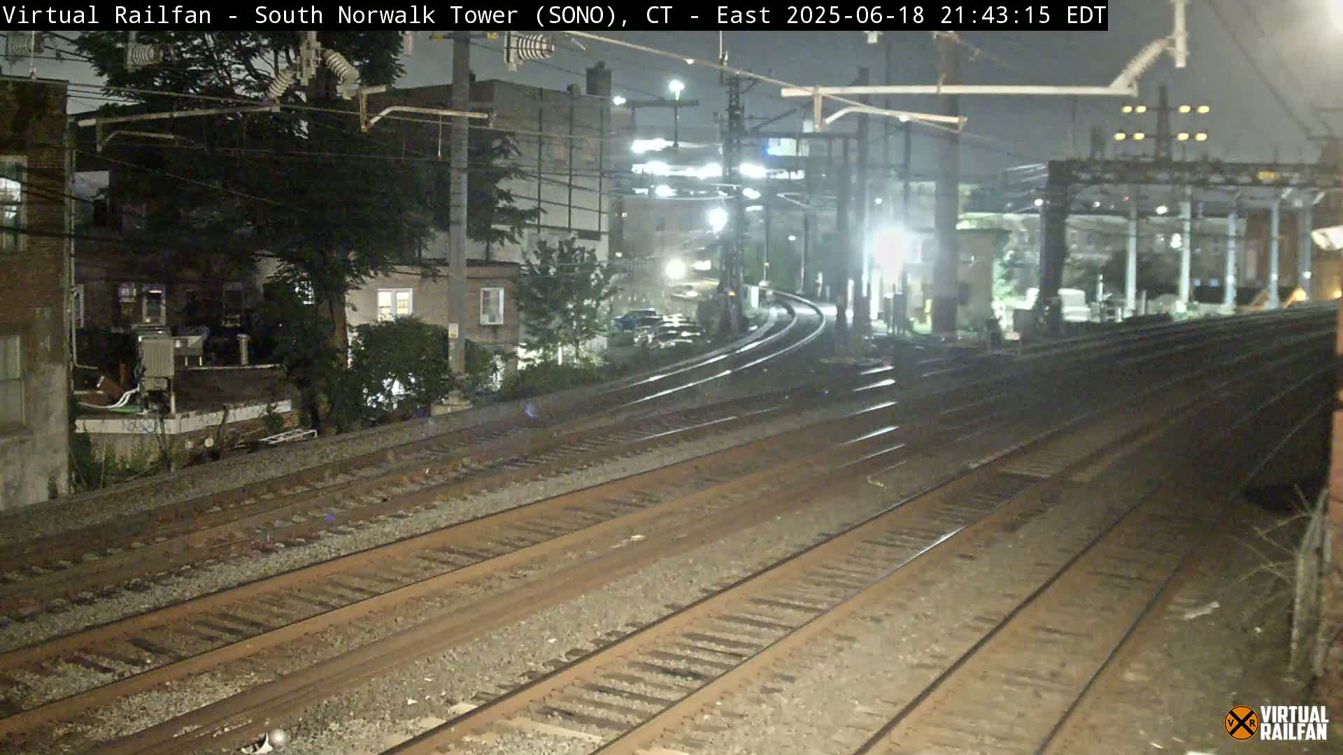 Norwalk  Railway Bridge Junction Live Cam - Norwalk, Fairfield, Connecticut, USA
