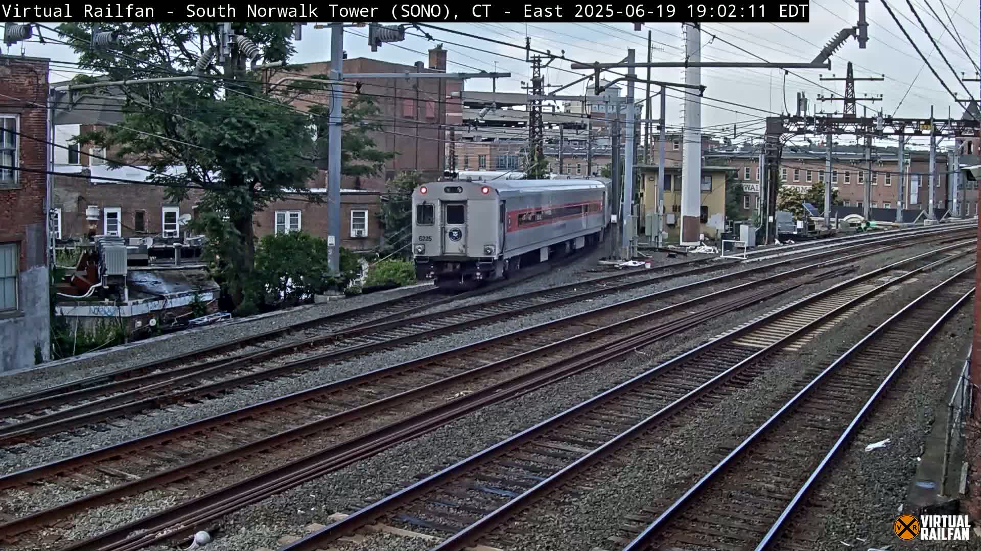 Norwalk  Railway Bridge Junction Live Cam - Norwalk, Fairfield, Connecticut, USA