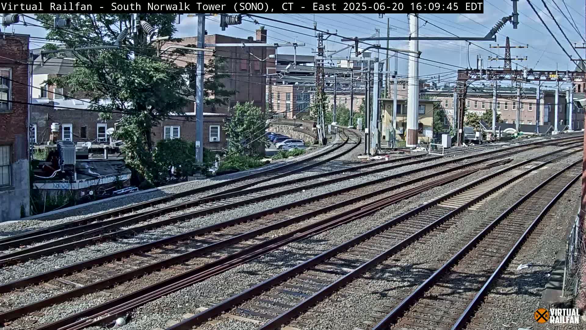 Norwalk  Railway Bridge Junction Live Cam - Norwalk, Fairfield, Connecticut, USA