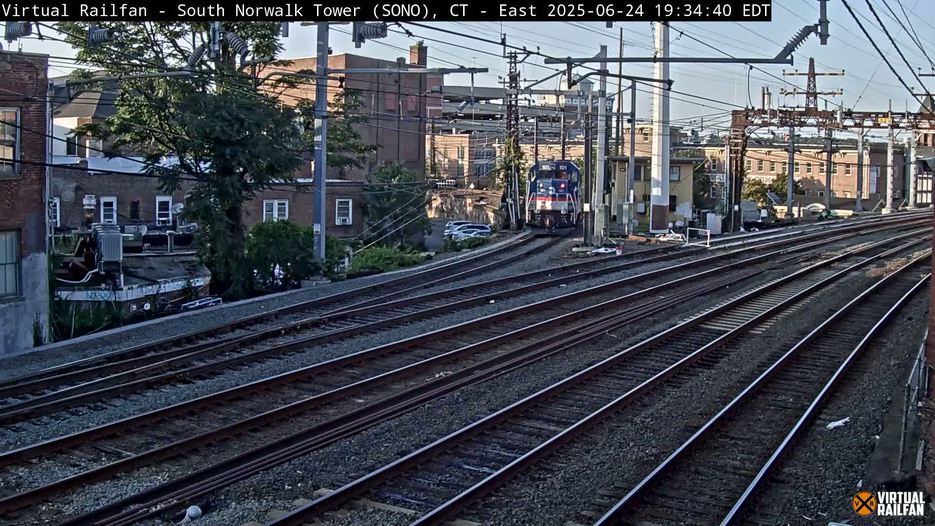 Norwalk  Railway Bridge Junction Live Cam - Norwalk, Fairfield, Connecticut, USA
