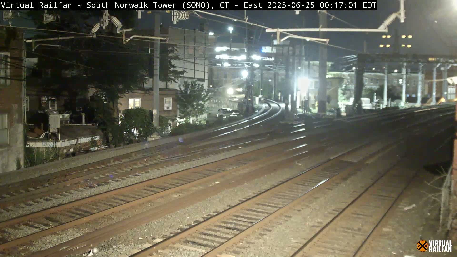 Norwalk  Railway Bridge Junction Live Cam - Norwalk, Fairfield, Connecticut, USA
