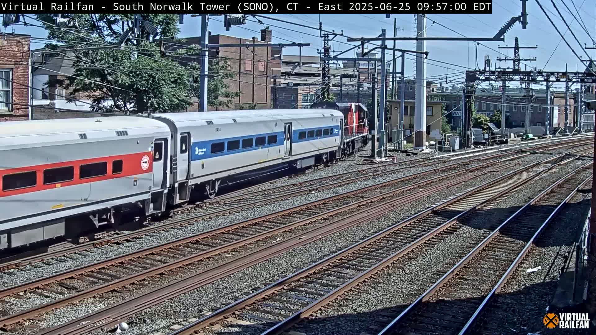 Norwalk  Railway Bridge Junction Live Cam - Norwalk, Fairfield, Connecticut, USA