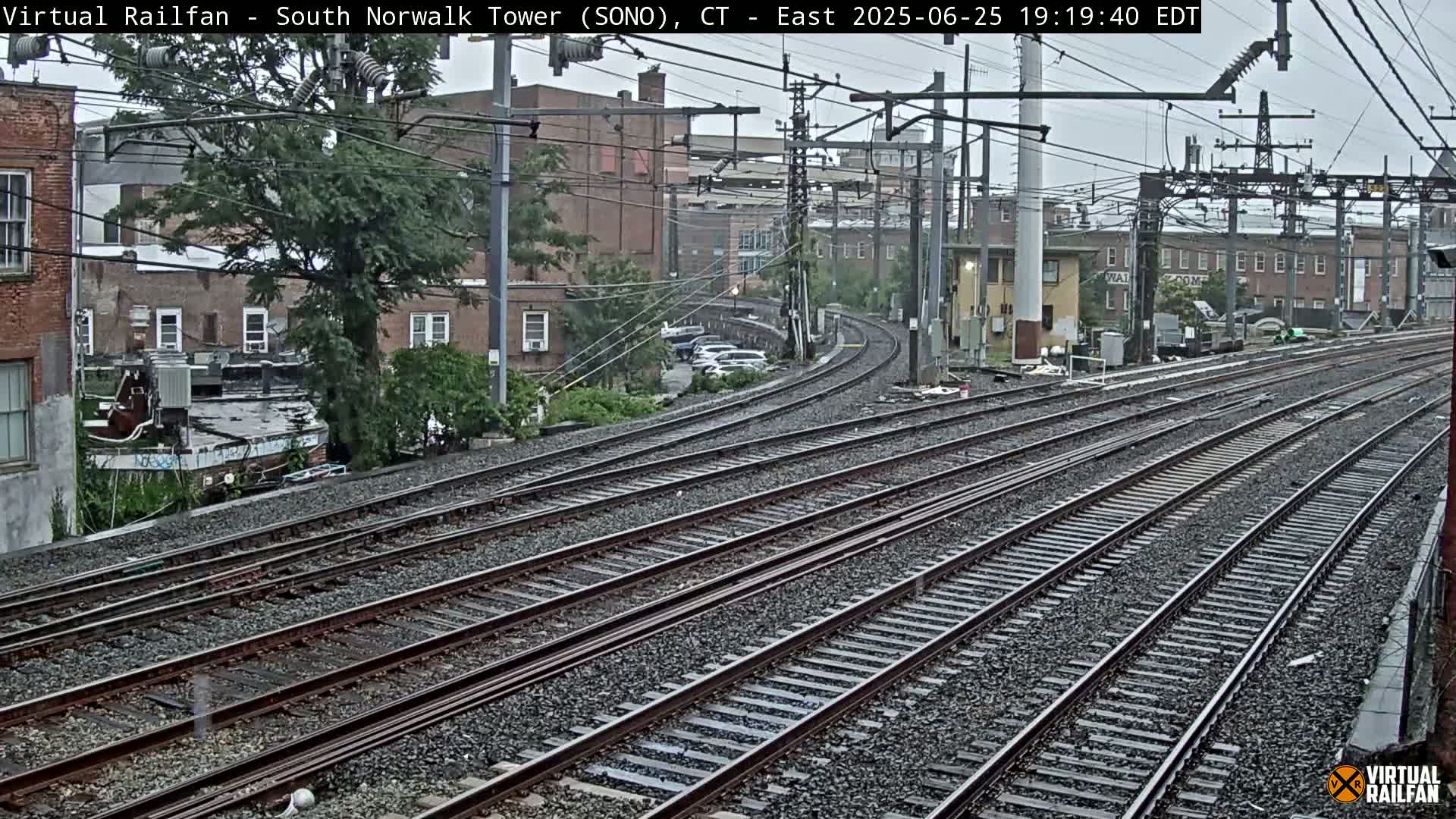 Norwalk  Railway Bridge Junction Live Cam - Norwalk, Fairfield, Connecticut, USA