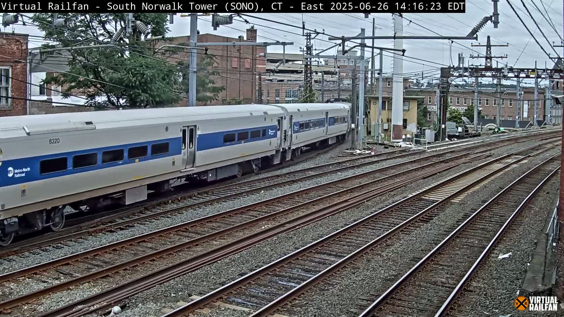 Norwalk  Railway Bridge Junction Live Cam - Norwalk, Fairfield, Connecticut, USA