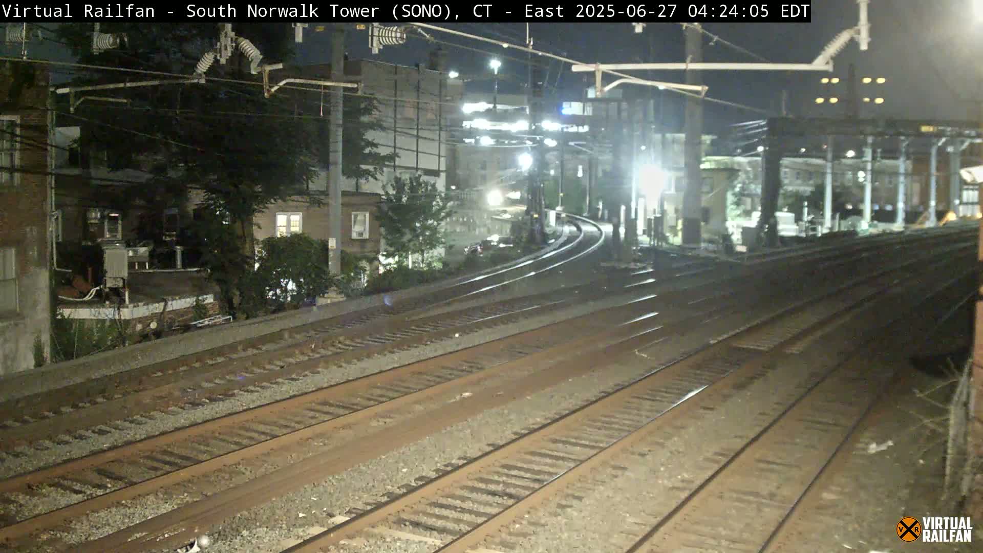 Norwalk  Railway Bridge Junction Live Cam - Norwalk, Fairfield, Connecticut, USA