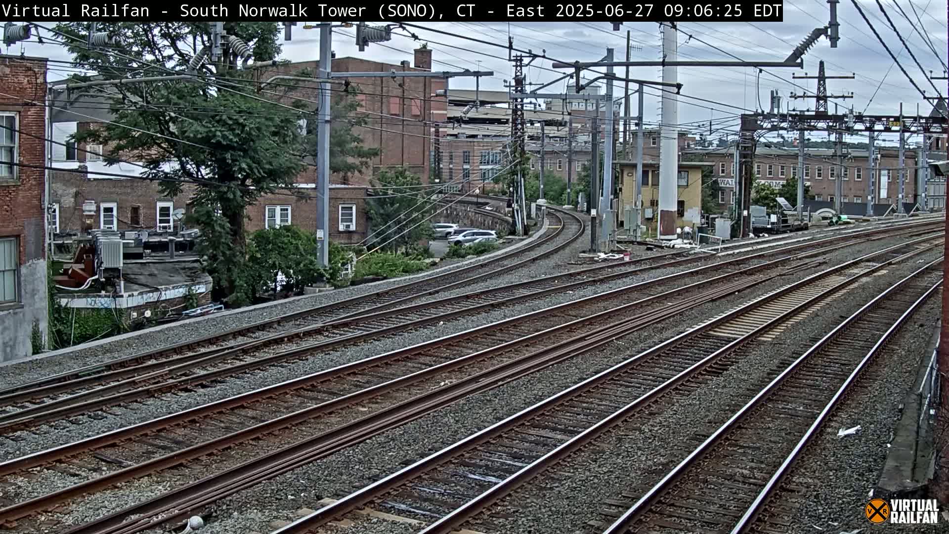 Norwalk  Railway Bridge Junction Live Cam - Norwalk, Fairfield, Connecticut, USA
