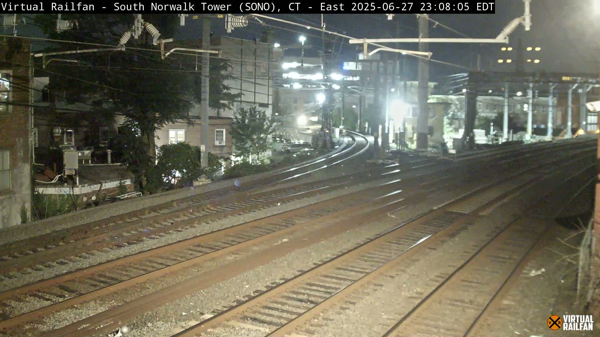 Norwalk  Railway Bridge Junction Live Cam - Norwalk, Fairfield, Connecticut, USA