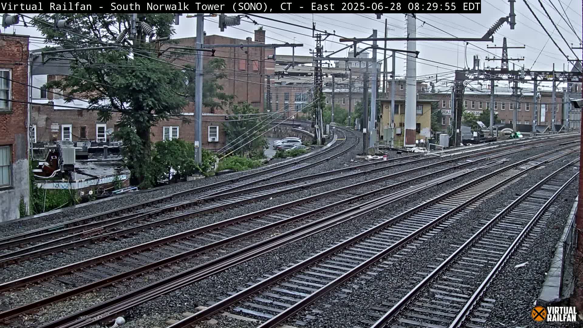Norwalk  Railway Bridge Junction Live Cam - Norwalk, Fairfield, Connecticut, USA