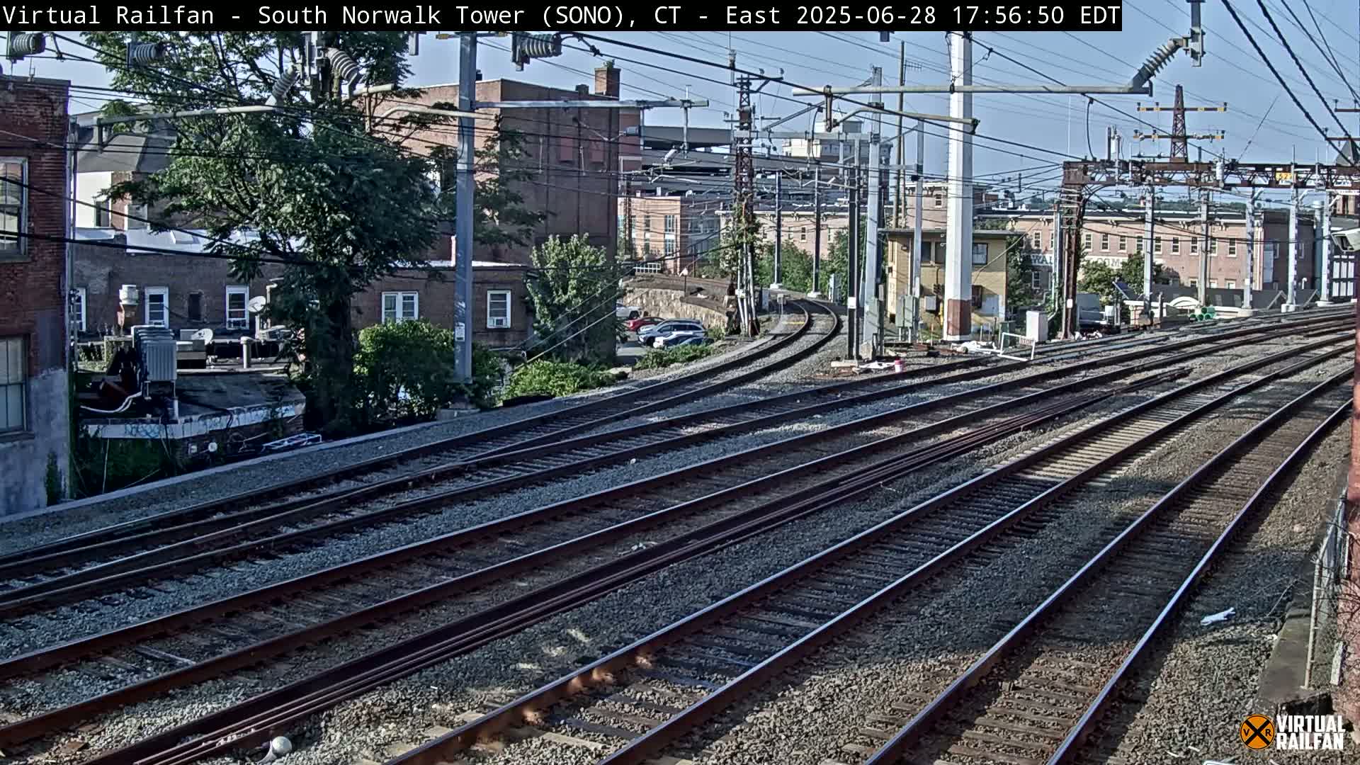 Norwalk  Railway Bridge Junction Live Cam - Norwalk, Fairfield, Connecticut, USA