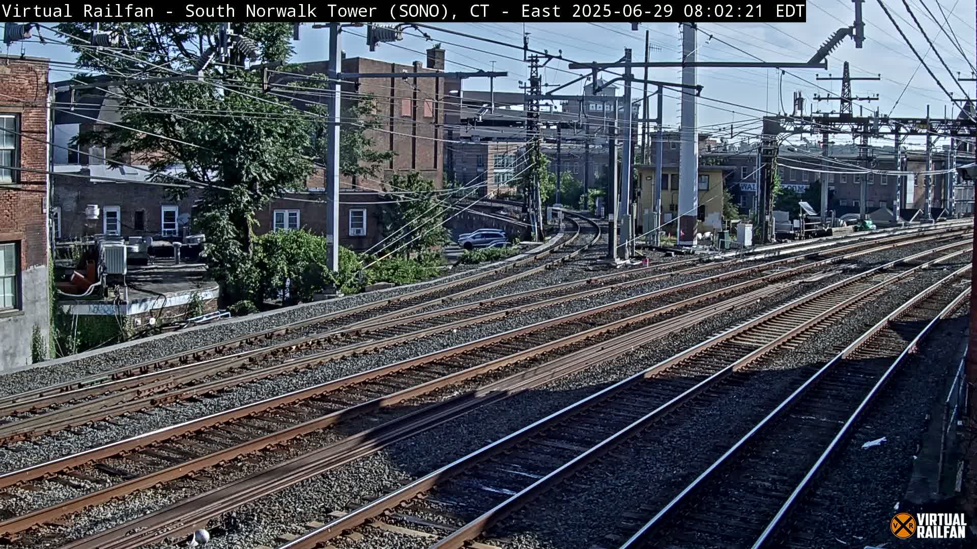 Norwalk  Railway Bridge Junction Live Cam - Norwalk, Fairfield, Connecticut, USA