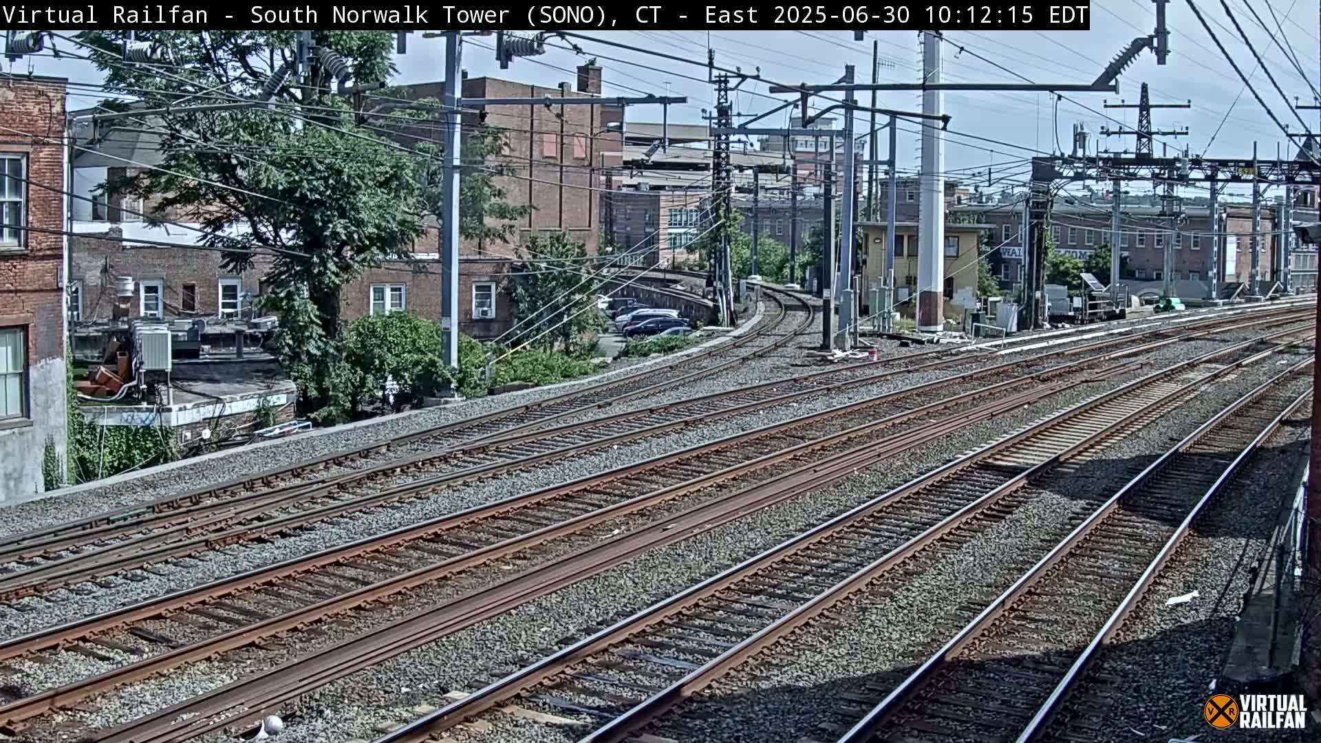 Norwalk  Railway Bridge Junction Live Cam - Norwalk, Fairfield, Connecticut, USA