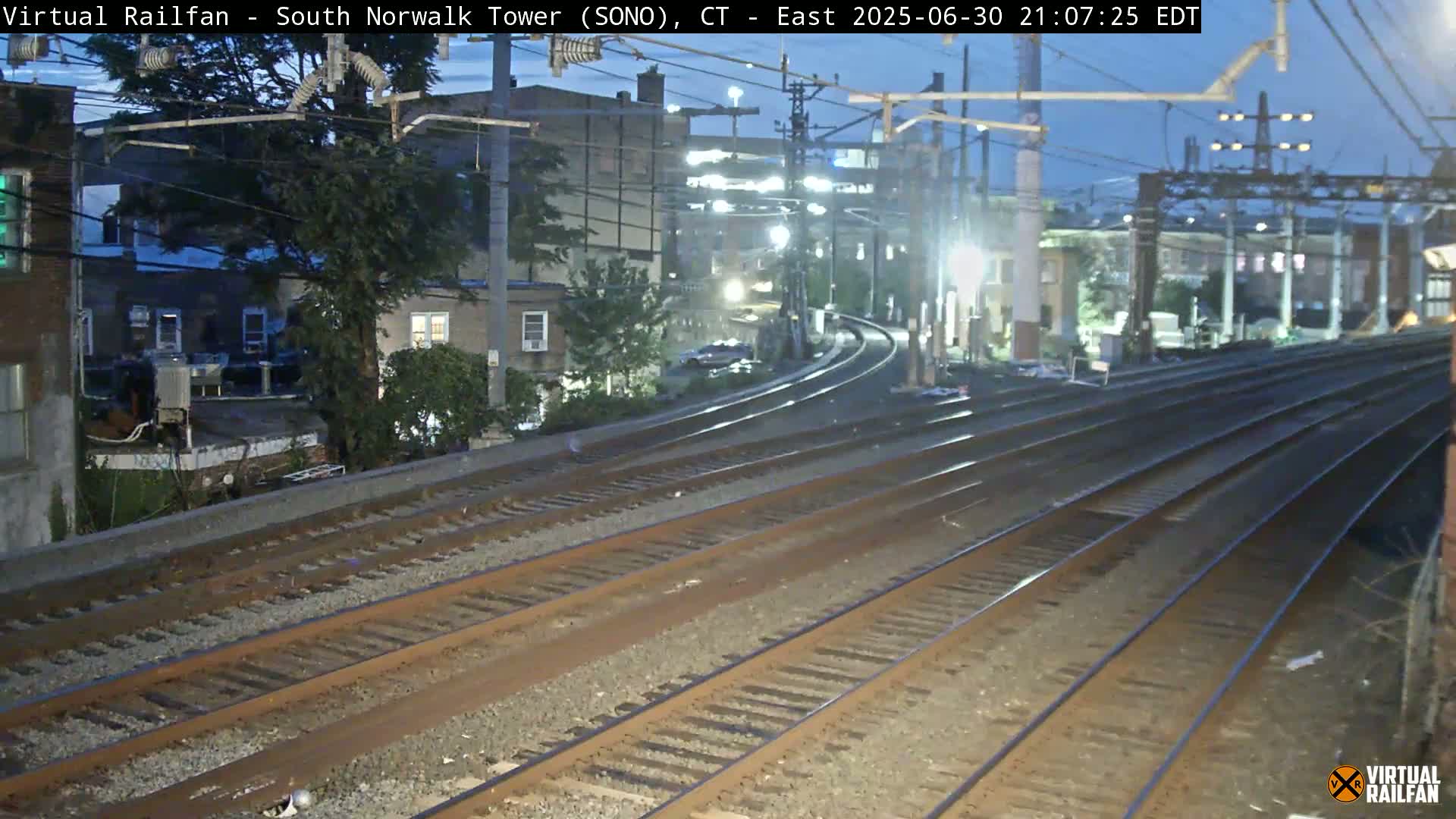 Norwalk  Railway Bridge Junction Live Cam - Norwalk, Fairfield, Connecticut, USA