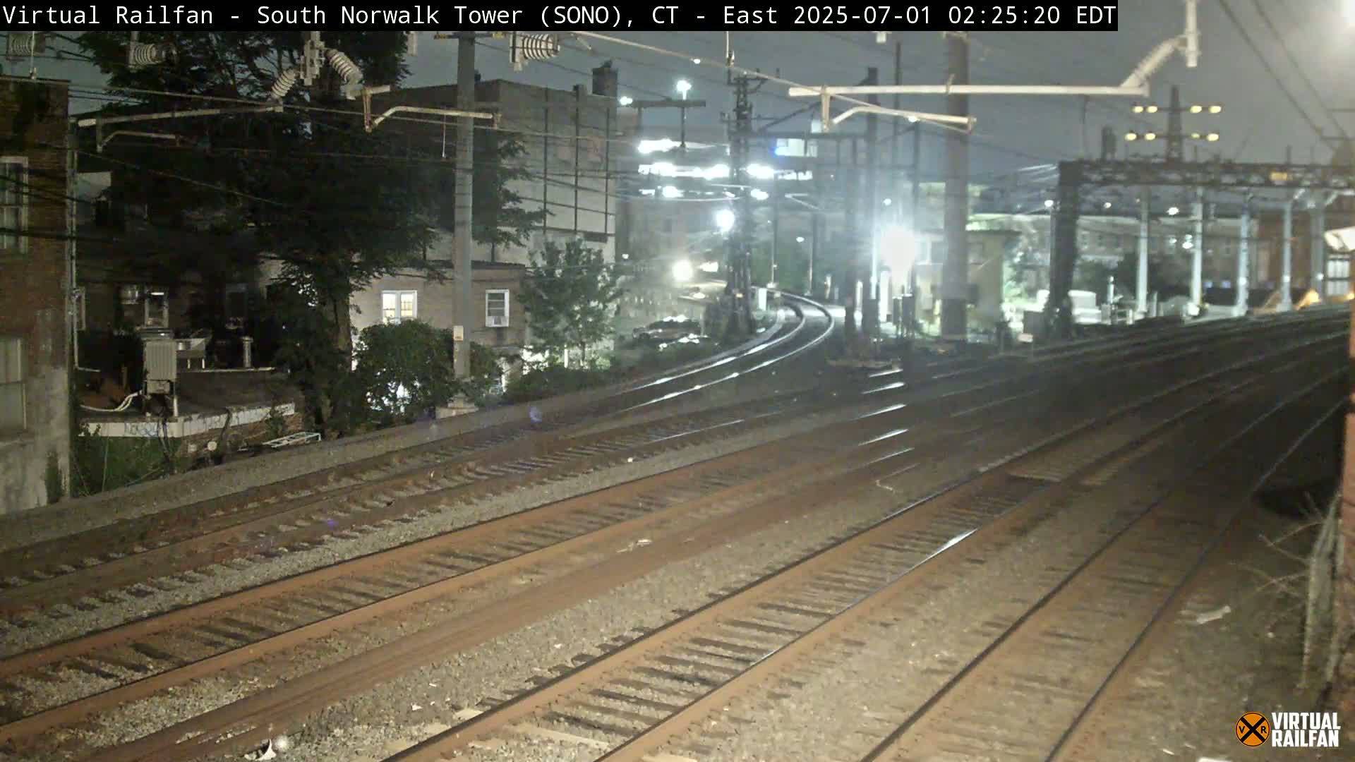 Norwalk  Railway Bridge Junction Live Cam - Norwalk, Fairfield, Connecticut, USA