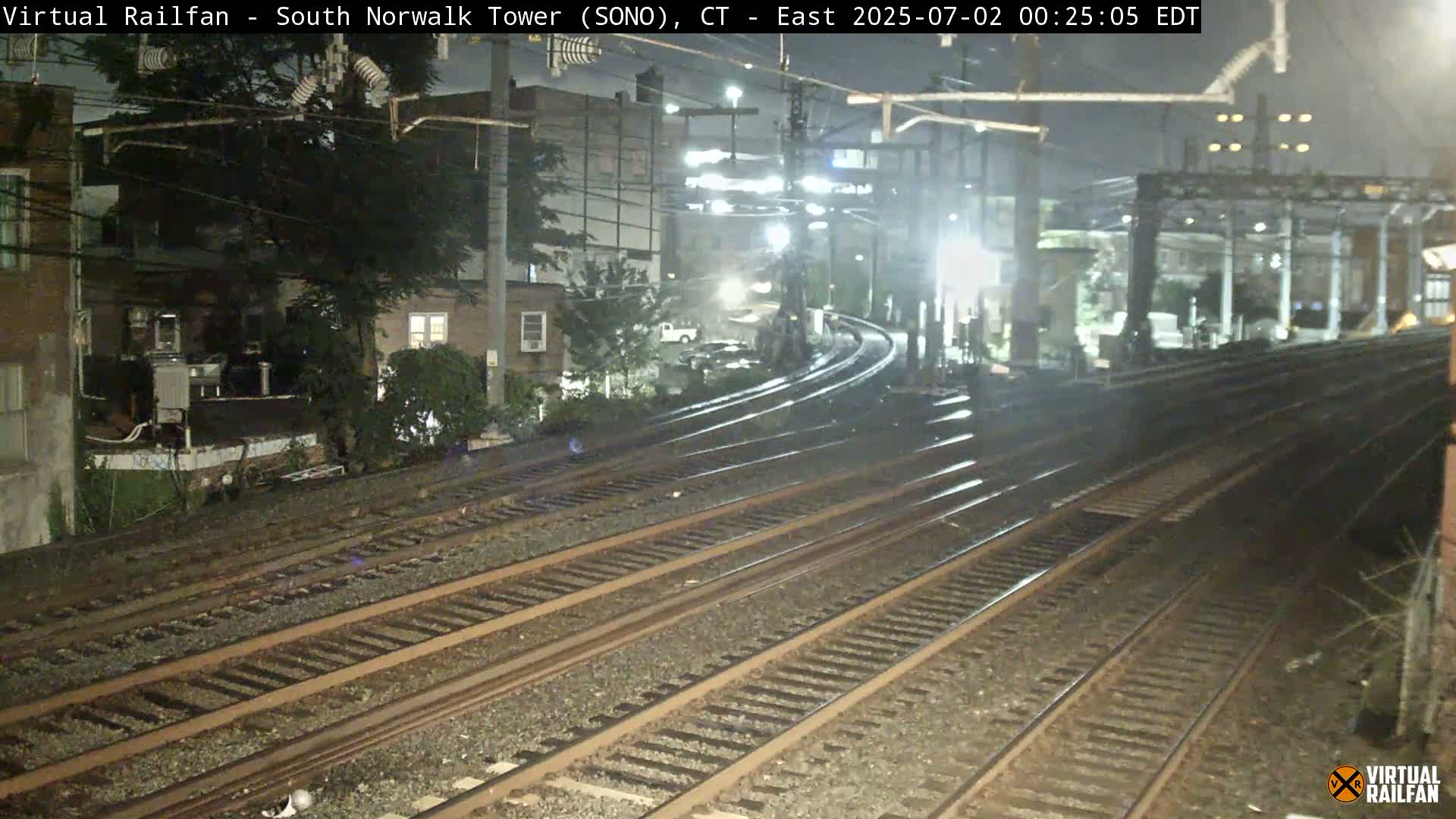 Norwalk  Railway Bridge Junction Live Cam - Norwalk, Fairfield, Connecticut, USA
