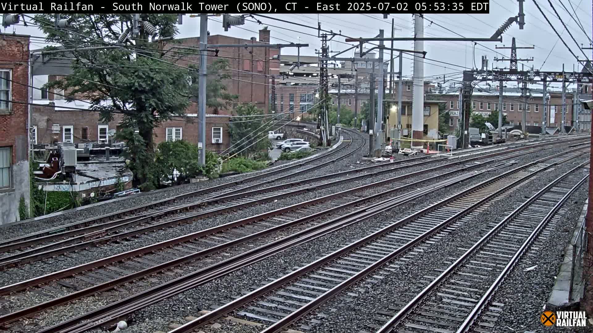 Norwalk  Railway Bridge Junction Live Cam - Norwalk, Fairfield, Connecticut, USA