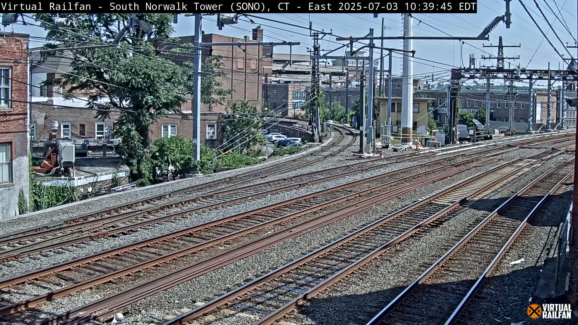 Norwalk  Railway Bridge Junction Live Cam - Norwalk, Fairfield, Connecticut, USA