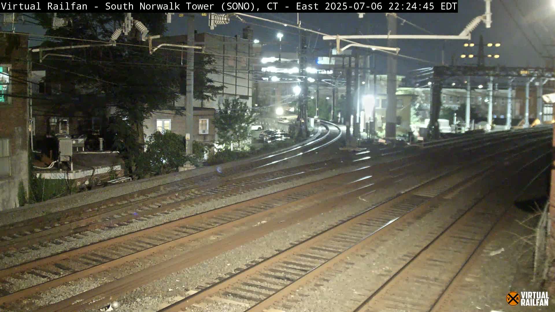 Norwalk  Railway Bridge Junction Live Cam - Norwalk, Fairfield, Connecticut, USA