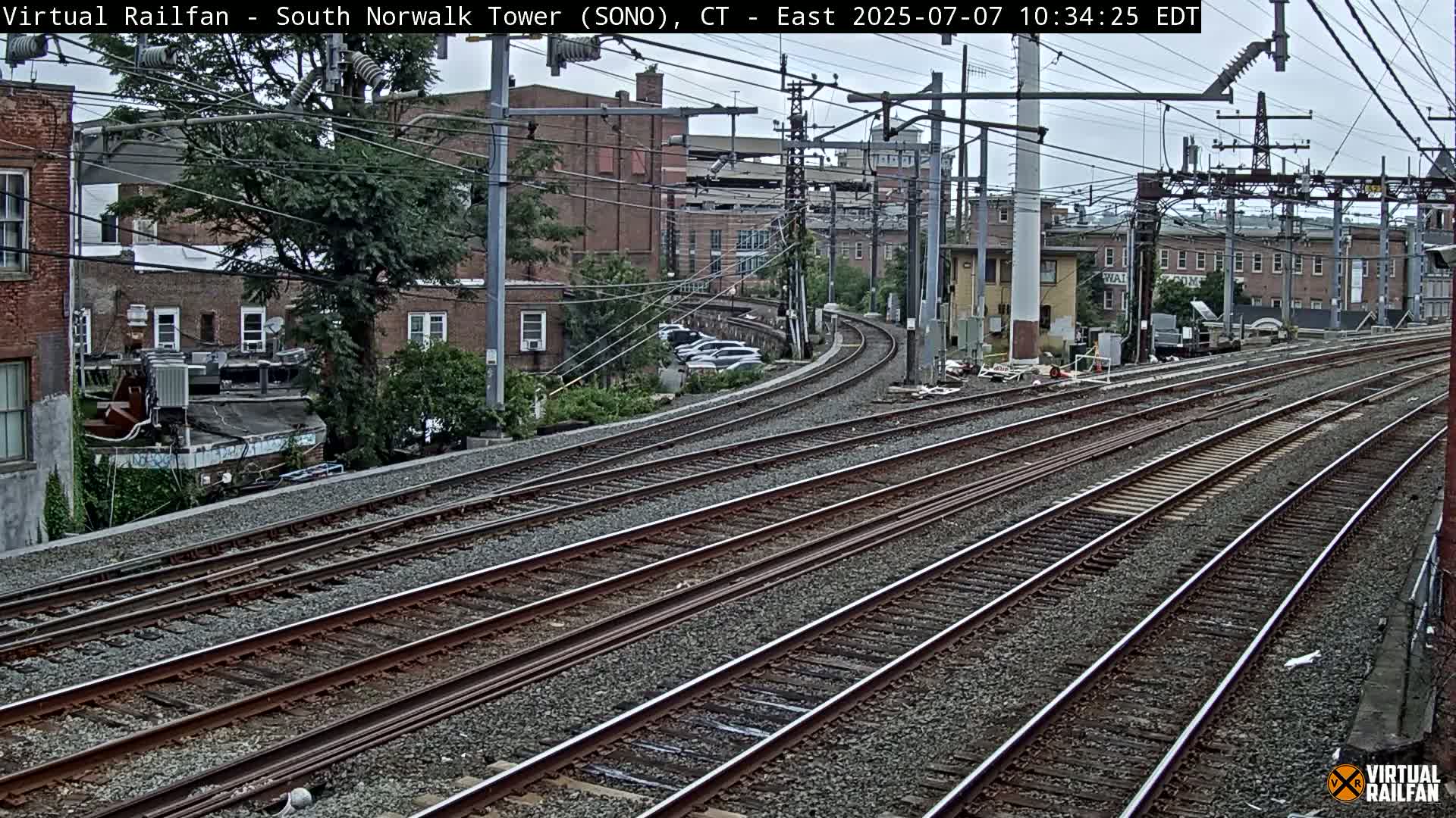 Norwalk  Railway Bridge Junction Live Cam - Norwalk, Fairfield, Connecticut, USA
