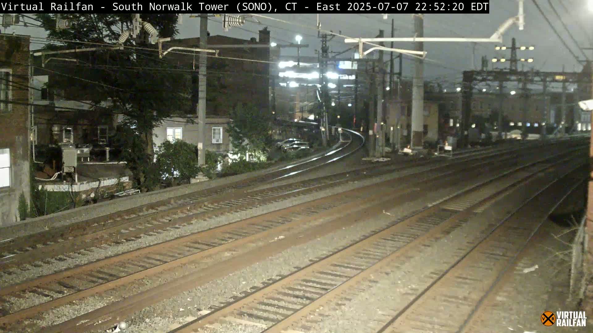 Norwalk  Railway Bridge Junction Live Cam - Norwalk, Fairfield, Connecticut, USA