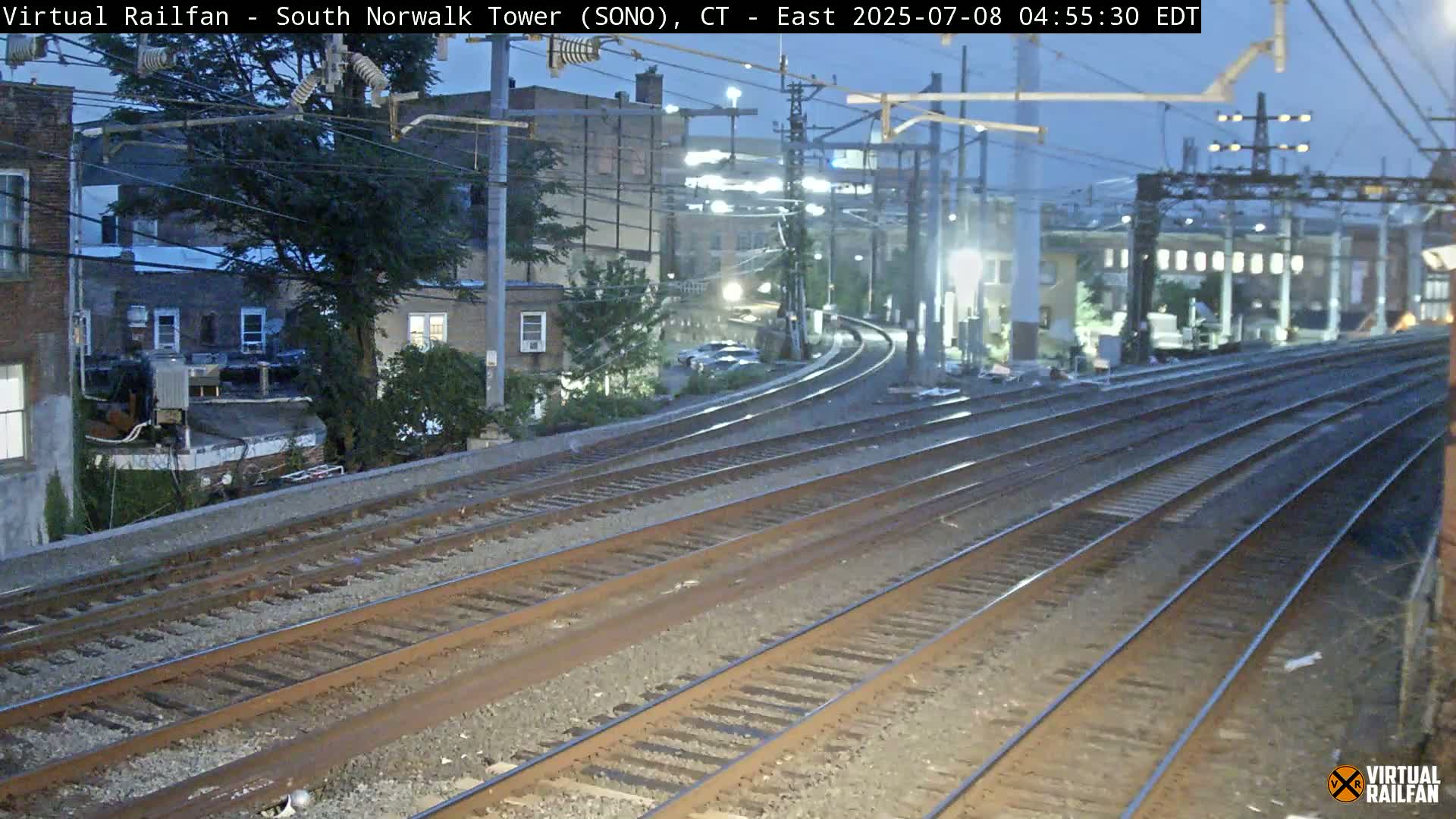 Norwalk  Railway Bridge Junction Live Cam - Norwalk, Fairfield, Connecticut, USA