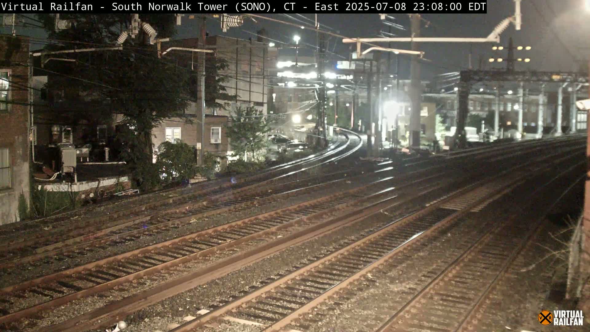 Norwalk  Railway Bridge Junction Live Cam - Norwalk, Fairfield, Connecticut, USA