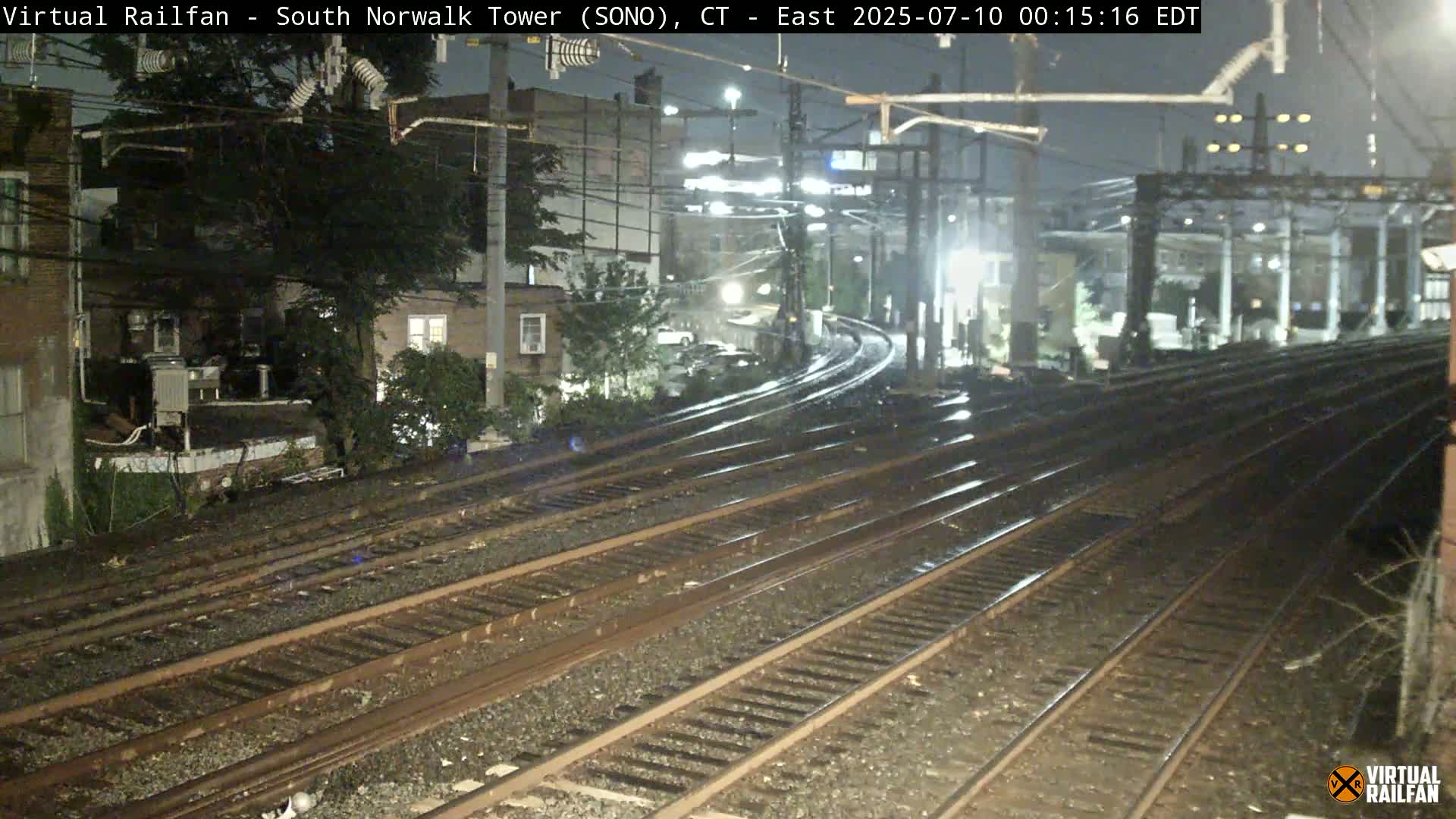 Norwalk  Railway Bridge Junction Live Cam - Norwalk, Fairfield, Connecticut, USA