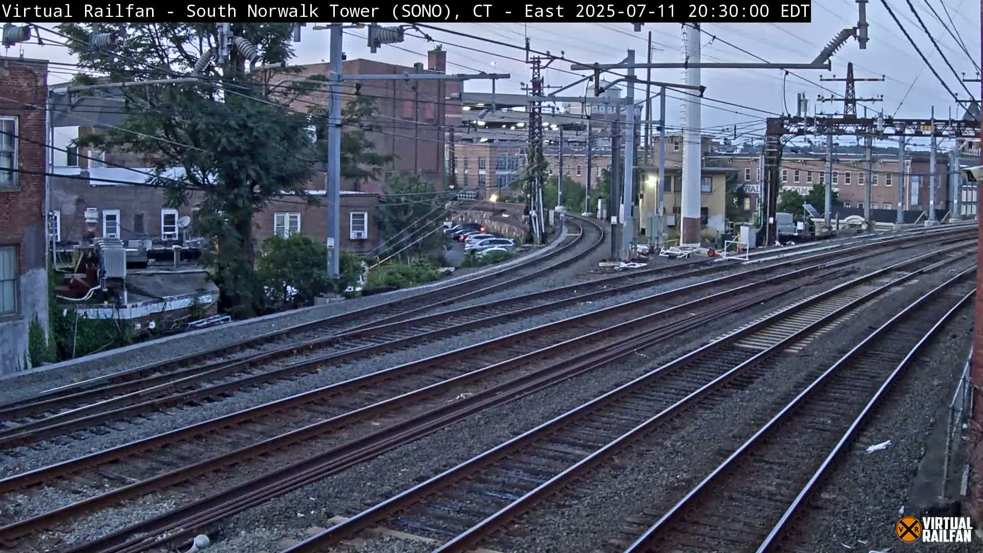 Norwalk  Railway Bridge Junction Live Cam - Norwalk, Fairfield, Connecticut, USA