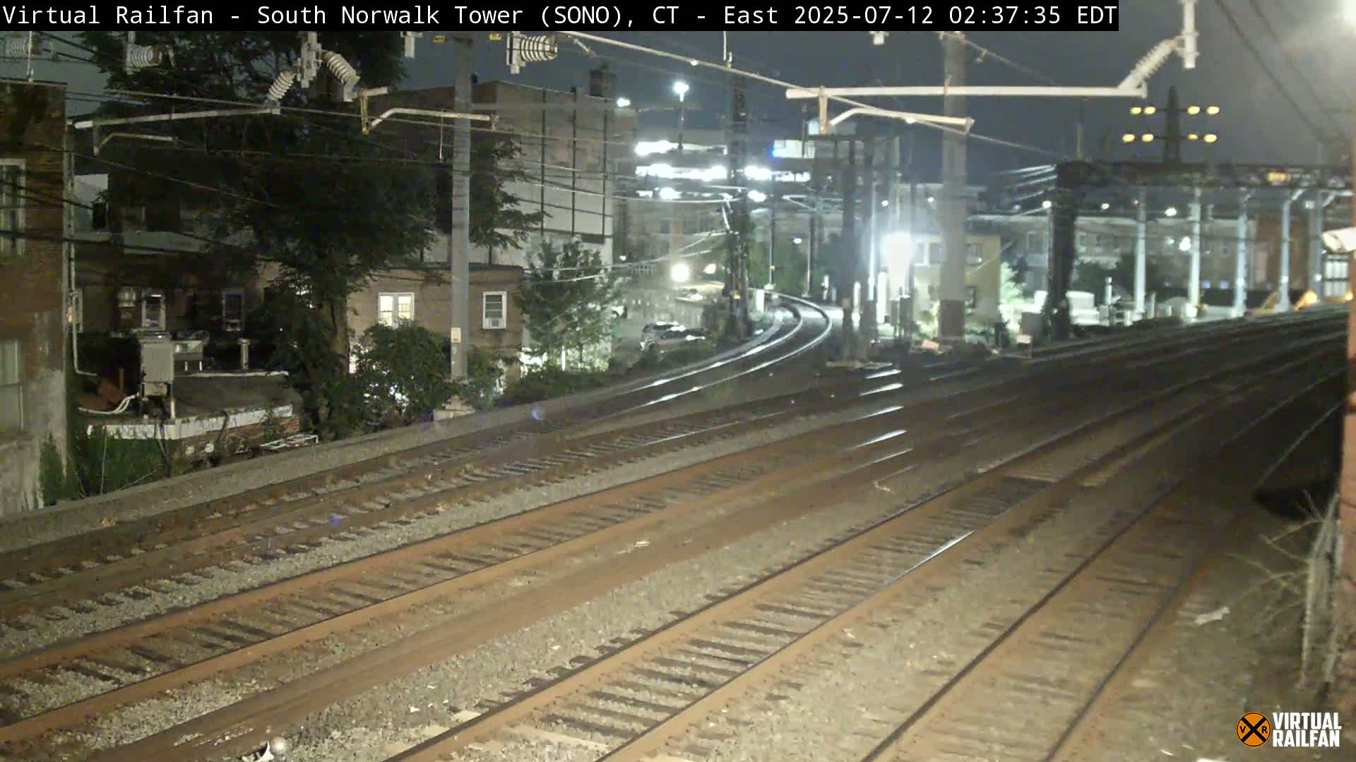 Norwalk  Railway Bridge Junction Live Cam - Norwalk, Fairfield, Connecticut, USA