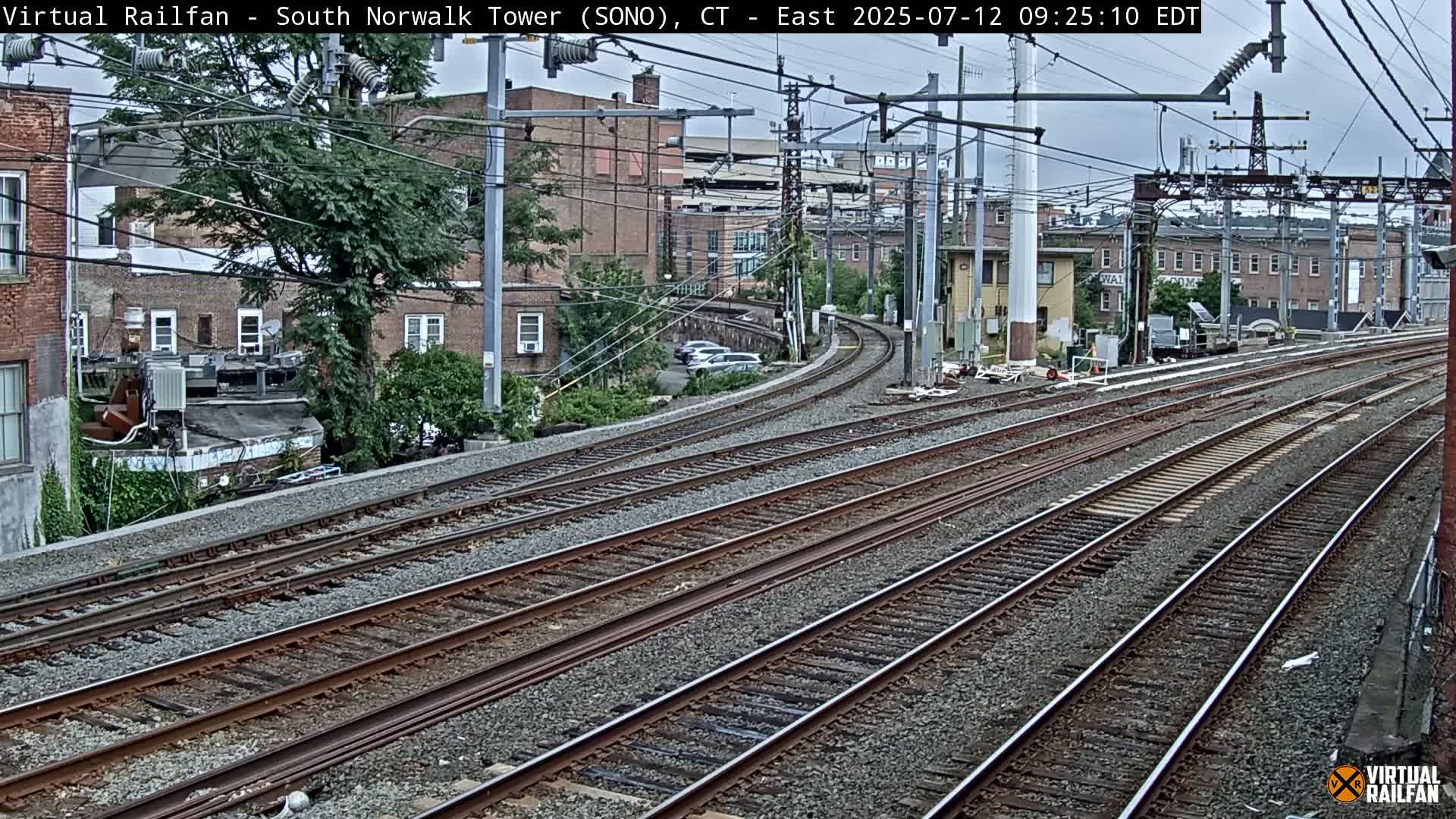 Norwalk  Railway Bridge Junction Live Cam - Norwalk, Fairfield, Connecticut, USA