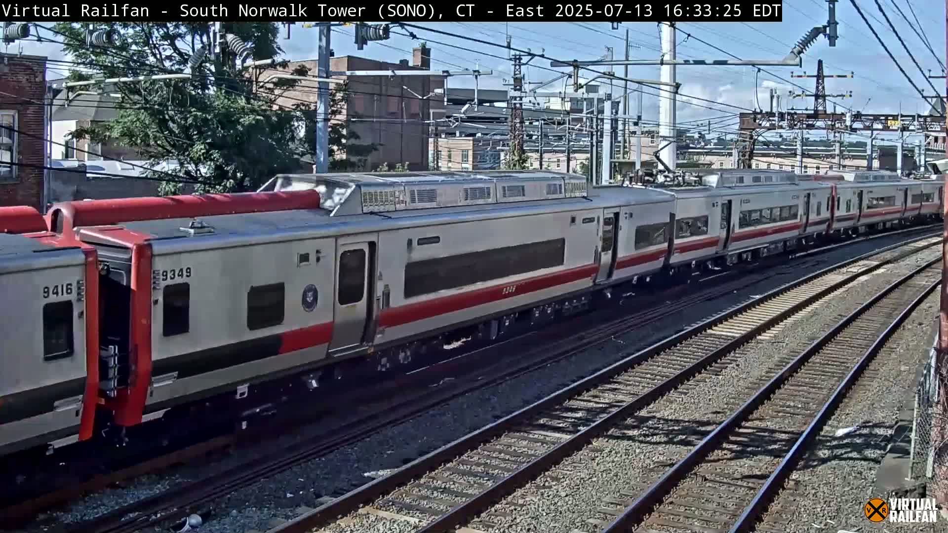 Norwalk  Railway Bridge Junction Live Cam - Norwalk, Fairfield, Connecticut, USA
