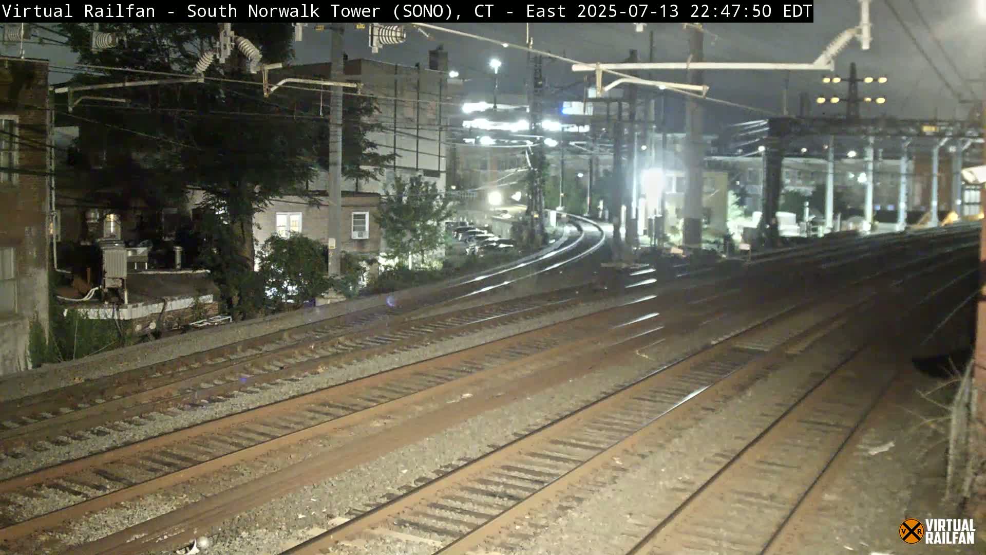 Norwalk  Railway Bridge Junction Live Cam - Norwalk, Fairfield, Connecticut, USA