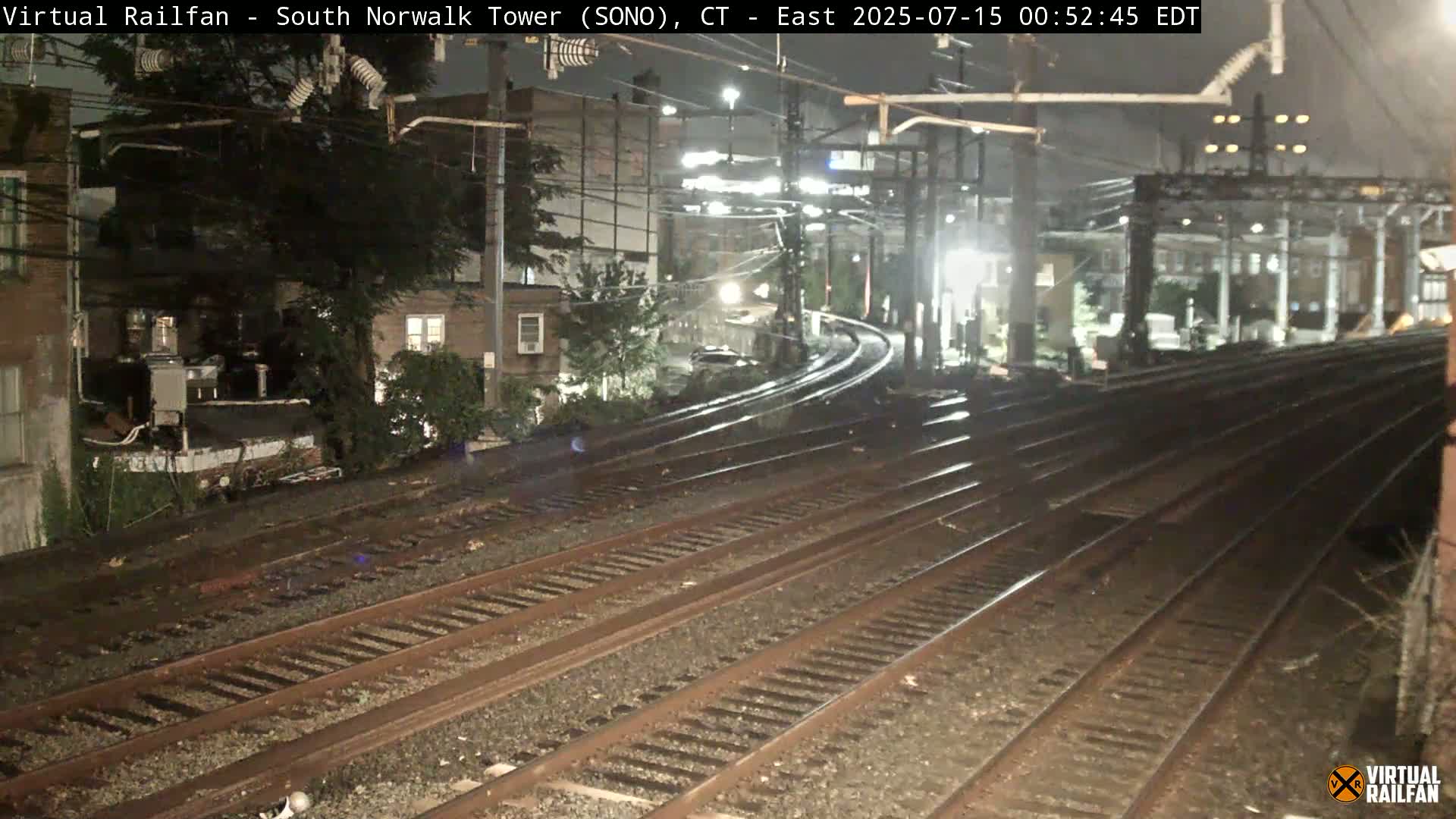 Norwalk  Railway Bridge Junction Live Cam - Norwalk, Fairfield, Connecticut, USA