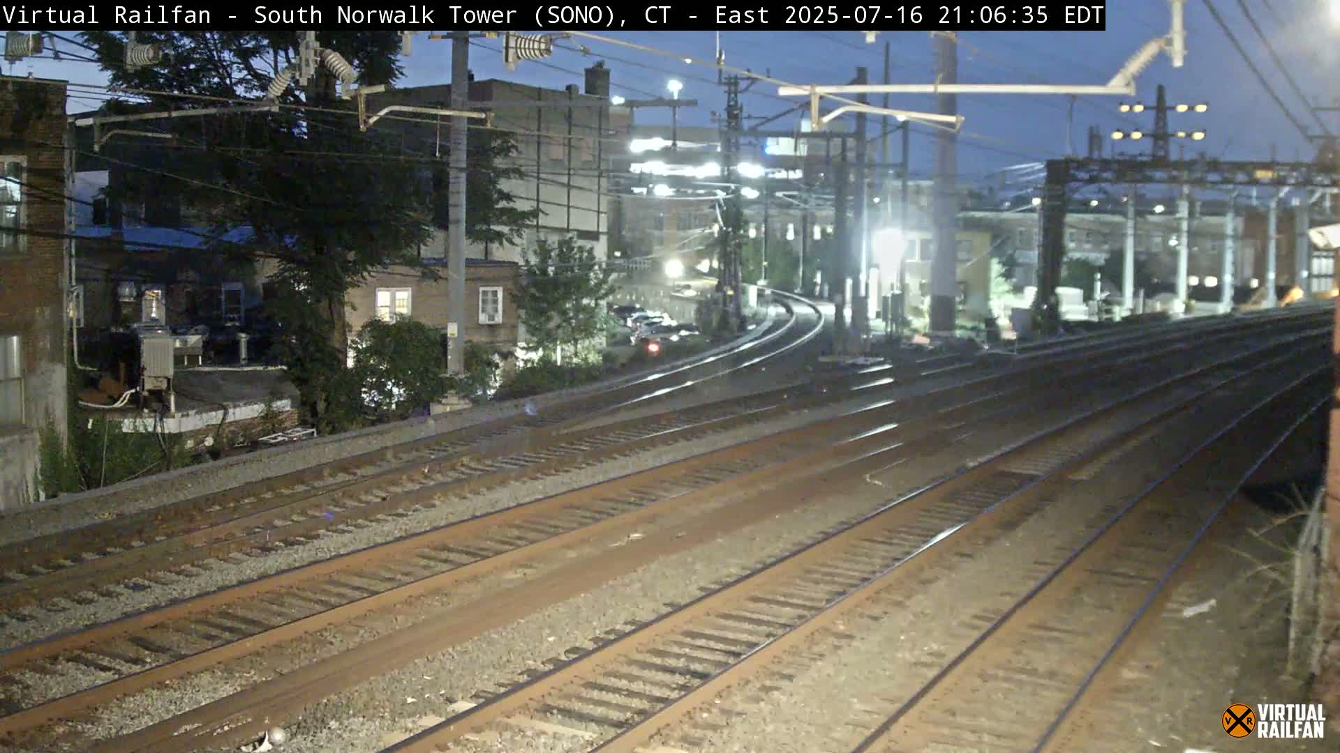 Norwalk  Railway Bridge Junction Live Cam - Norwalk, Fairfield, Connecticut, USA