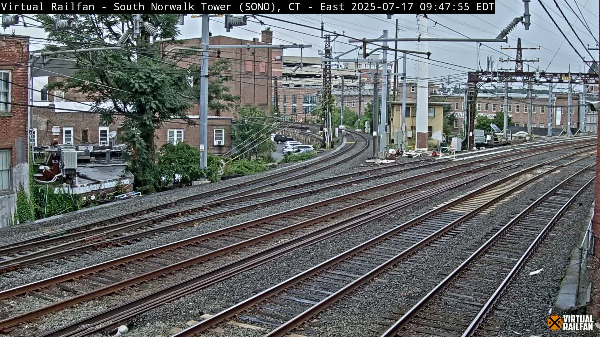 Norwalk  Railway Bridge Junction Live Cam - Norwalk, Fairfield, Connecticut, USA