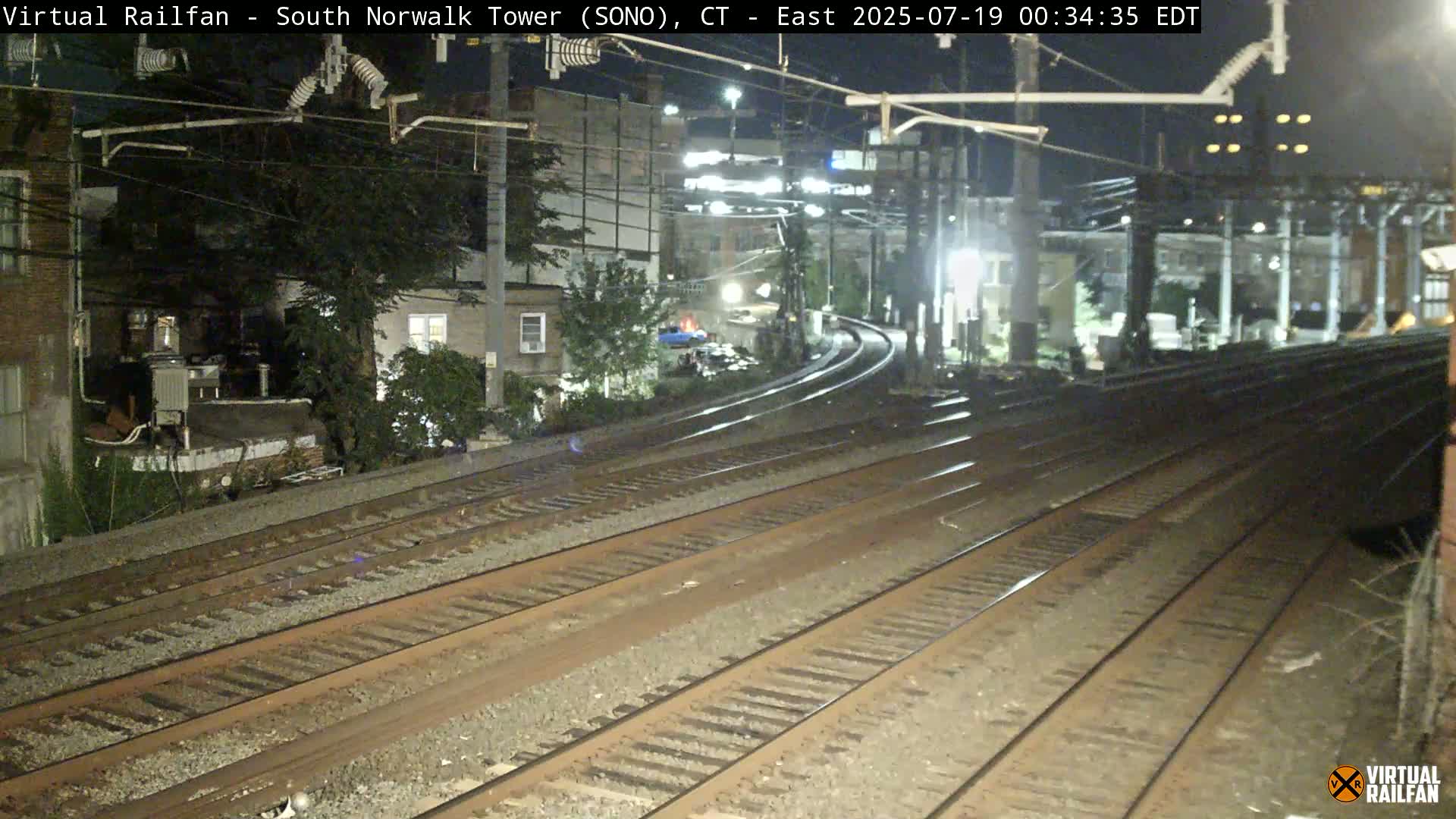 Norwalk  Railway Bridge Junction Live Cam - Norwalk, Fairfield, Connecticut, USA