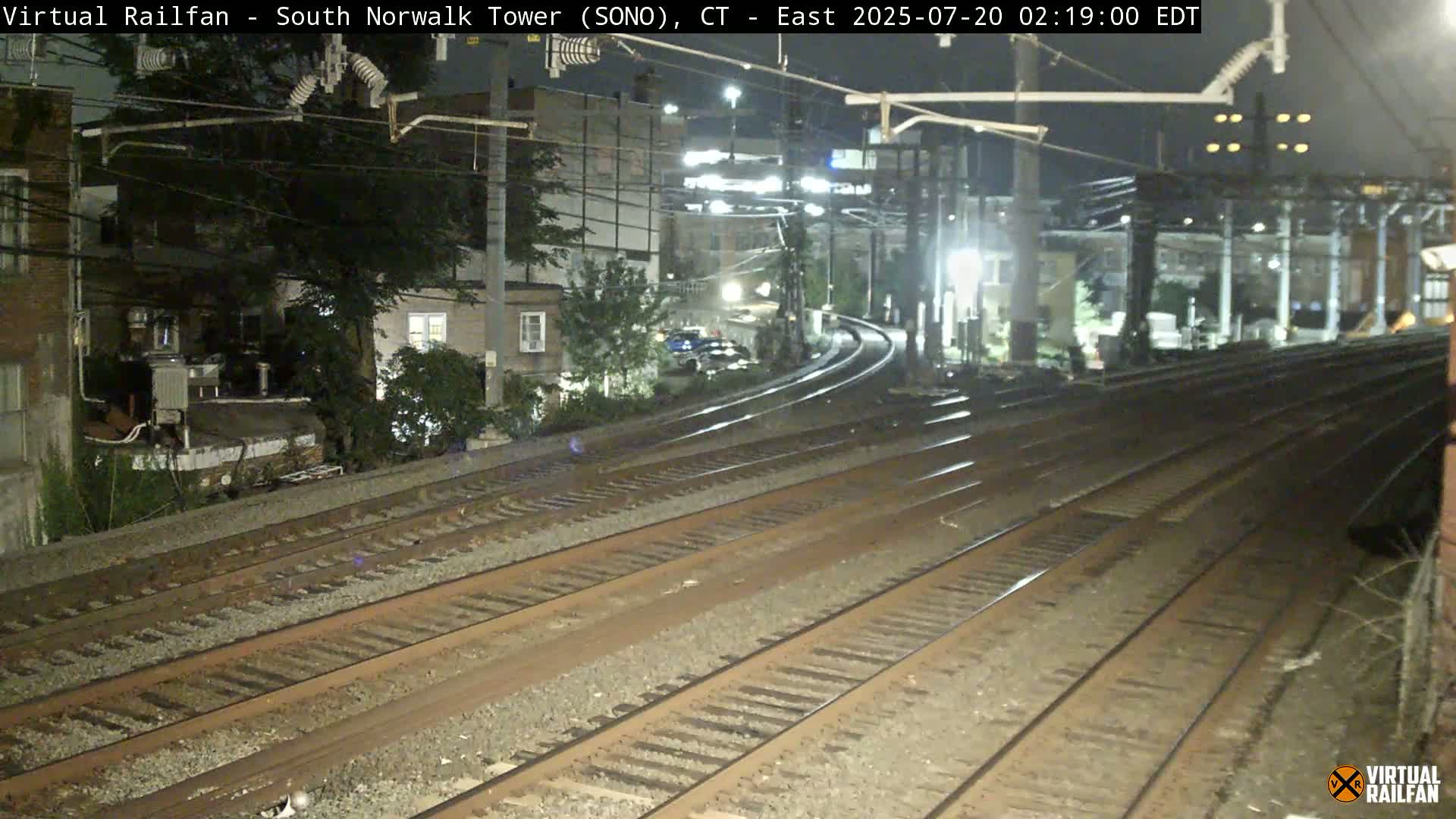 Norwalk  Railway Bridge Junction Live Cam - Norwalk, Fairfield, Connecticut, USA