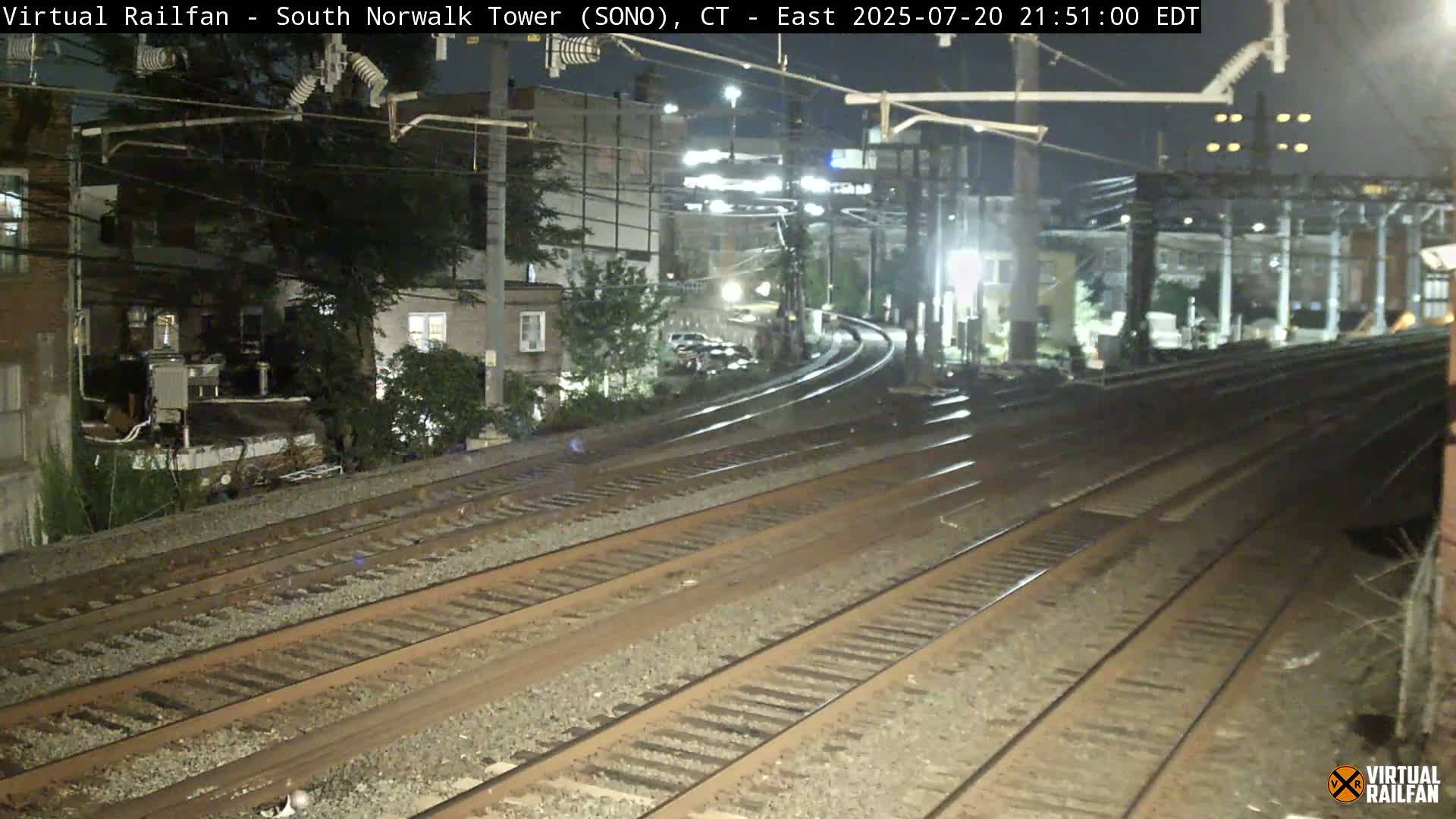 Norwalk  Railway Bridge Junction Live Cam - Norwalk, Fairfield, Connecticut, USA