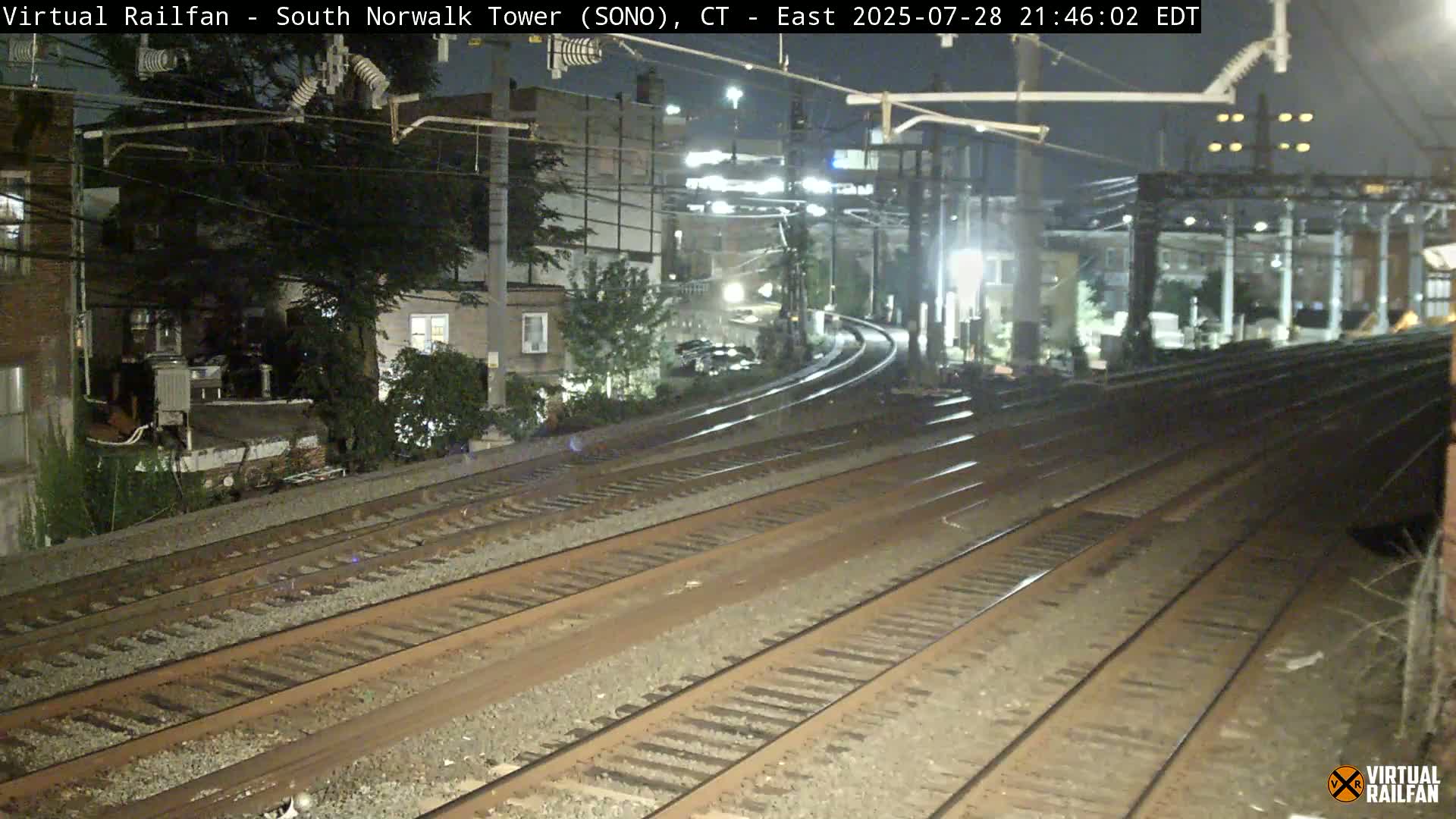Norwalk  Railway Bridge Junction Live Cam - Norwalk, Fairfield, Connecticut, USA