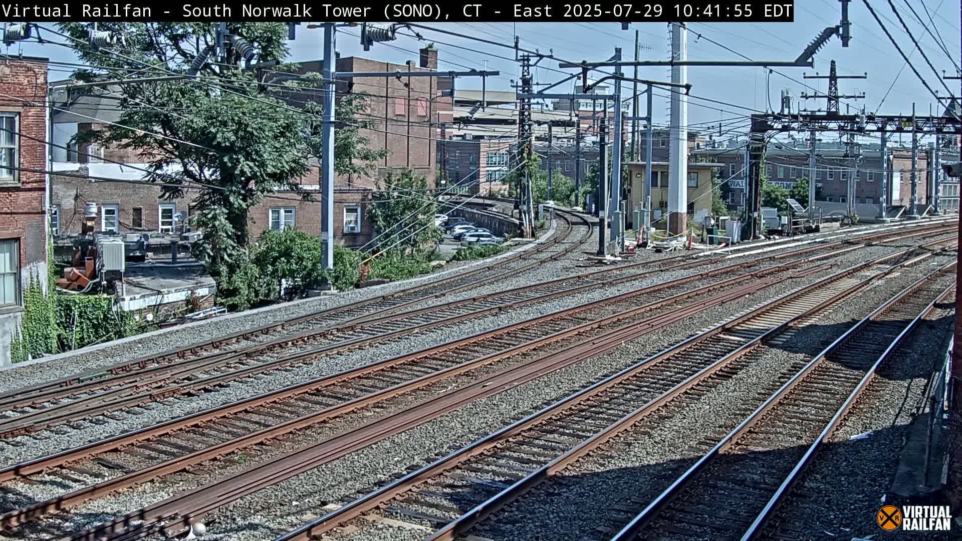 Norwalk  Railway Bridge Junction Live Cam - Norwalk, Fairfield, Connecticut, USA
