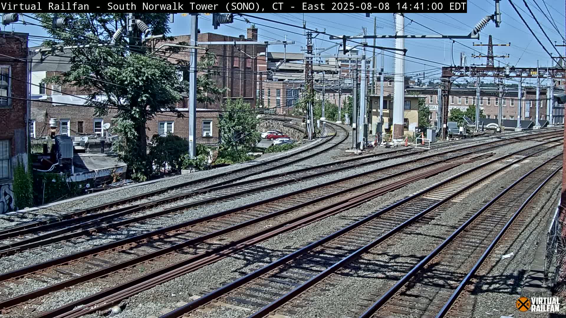 Norwalk  Railway Bridge Junction Live Cam - Norwalk, Fairfield, Connecticut, USA