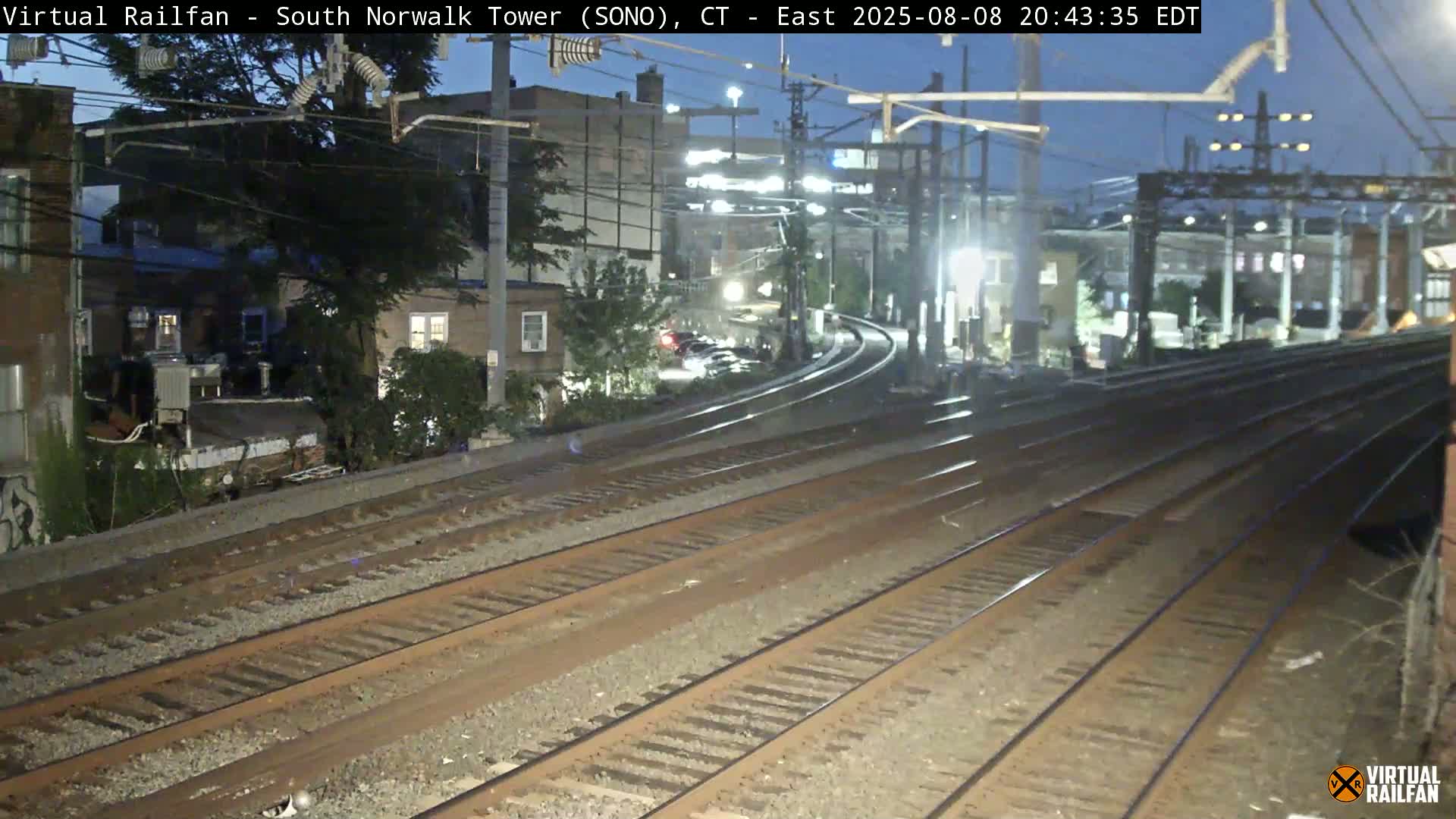 Norwalk  Railway Bridge Junction Live Cam - Norwalk, Fairfield, Connecticut, USA