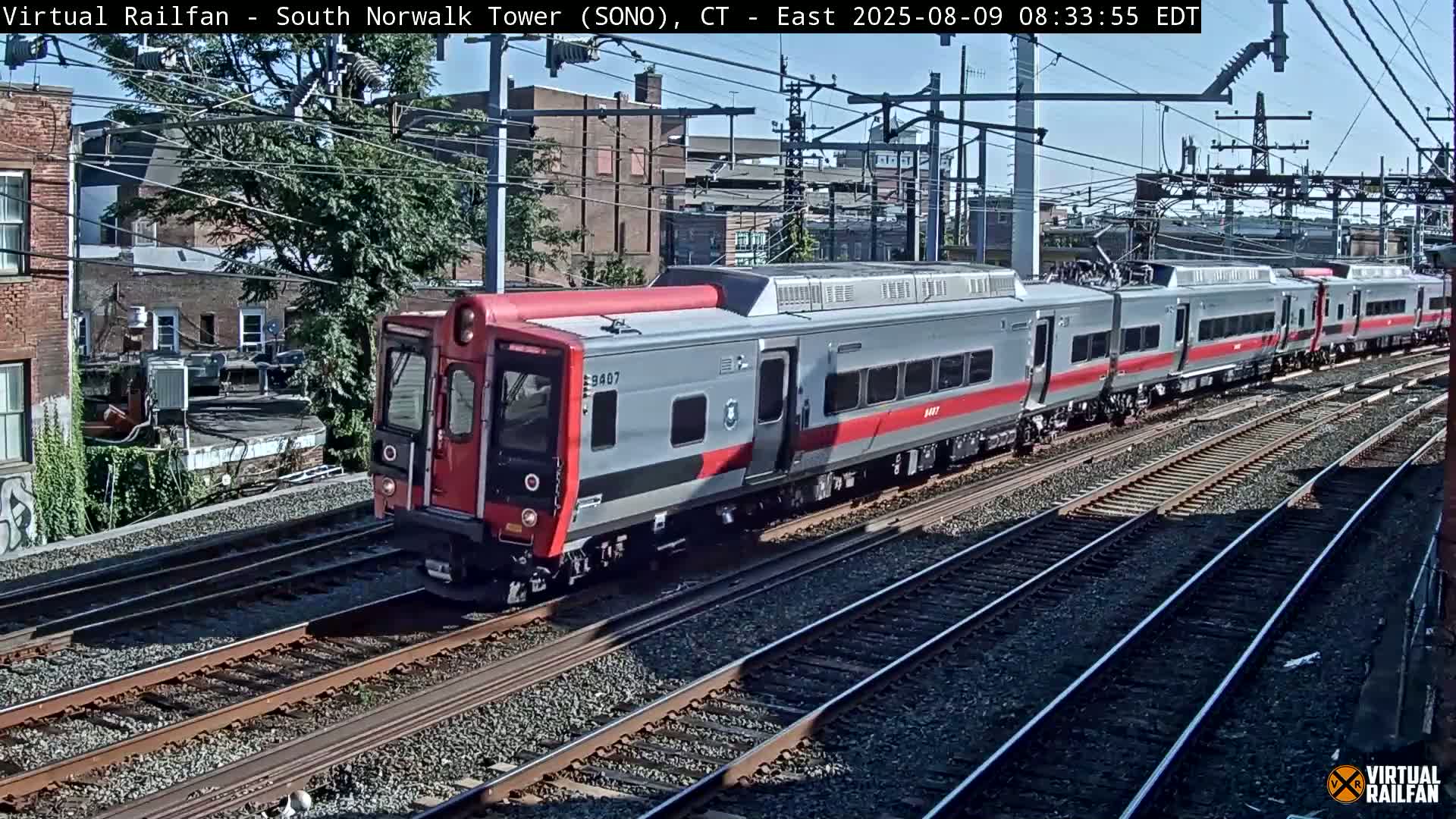 Norwalk  Railway Bridge Junction Live Cam - Norwalk, Fairfield, Connecticut, USA