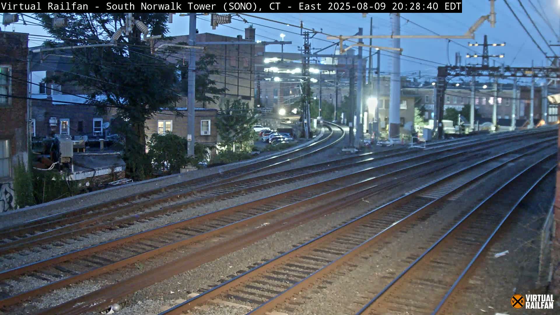 Norwalk  Railway Bridge Junction Live Cam - Norwalk, Fairfield, Connecticut, USA