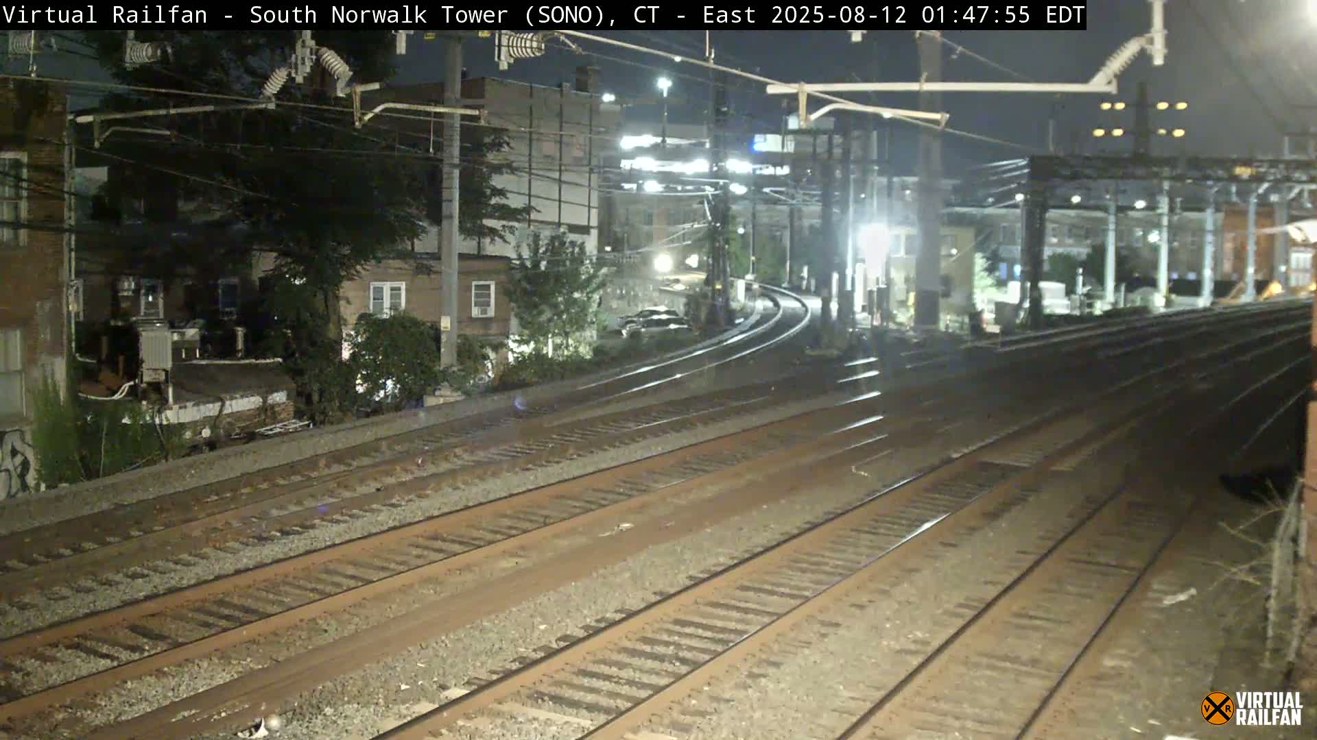 Norwalk  Railway Bridge Junction Live Cam - Norwalk, Fairfield, Connecticut, USA