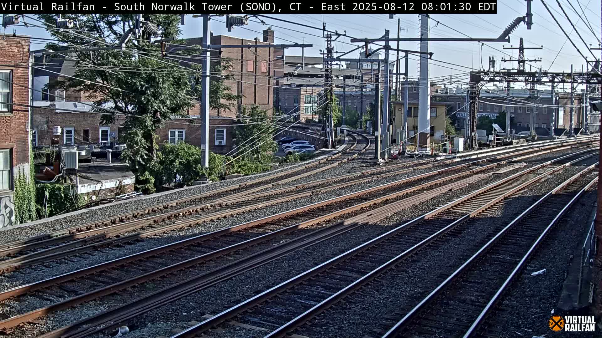 Norwalk  Railway Bridge Junction Live Cam - Norwalk, Fairfield, Connecticut, USA